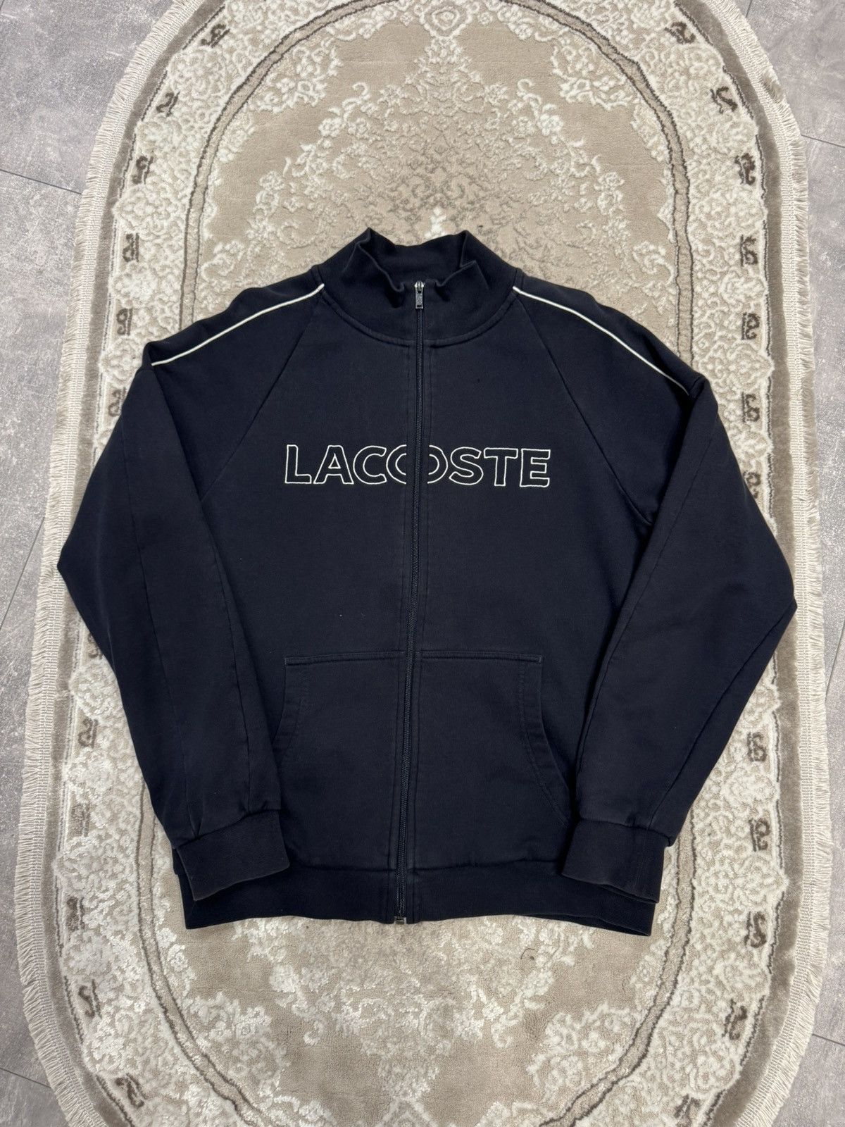 Lacoste Lacoste zip sweater vintage S/M Size US S / EU 44-46 / 1 - 1 Thumbnail