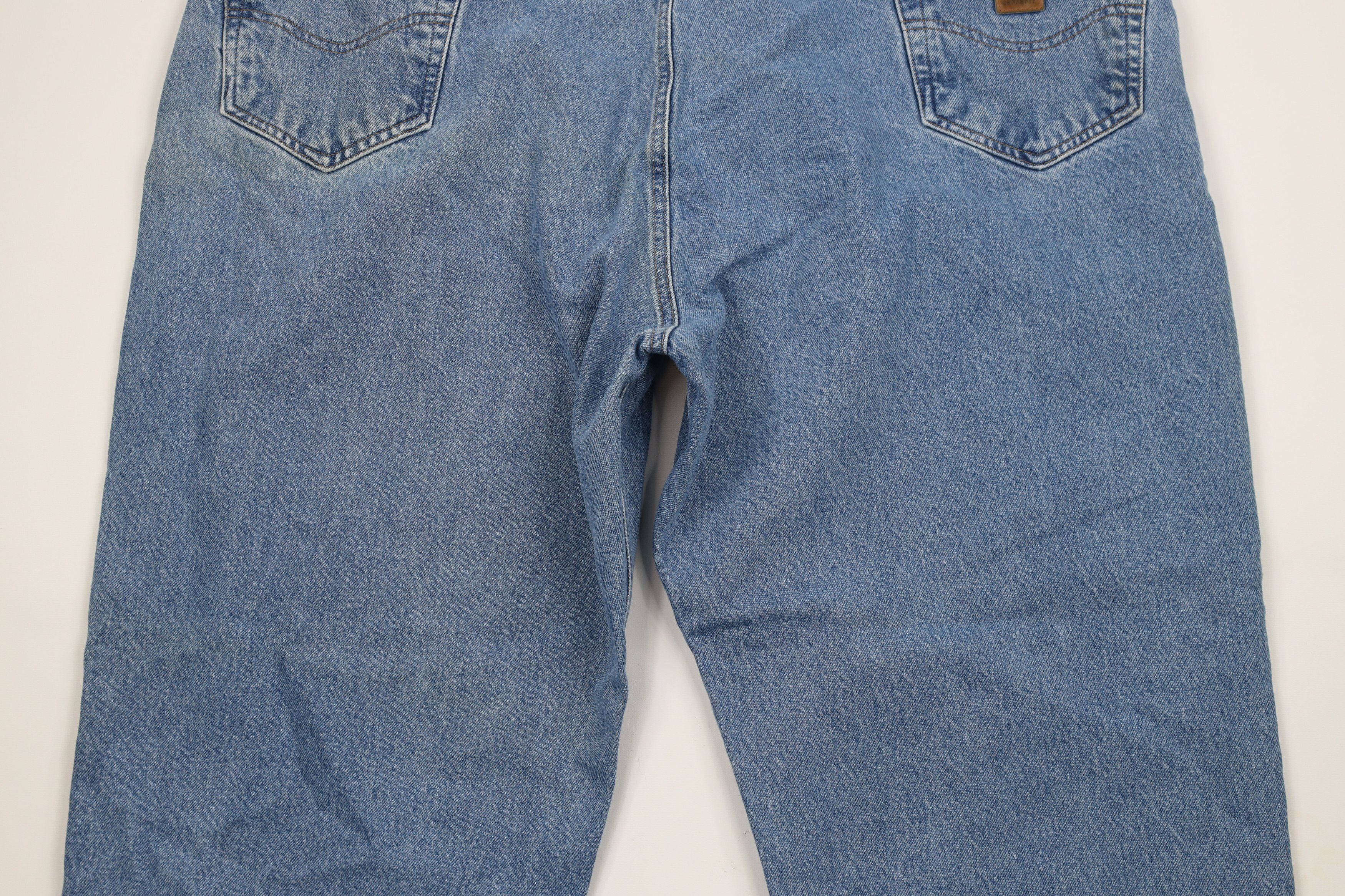 Carhartt × Vintage Vintage Carhartt Spell Out Relaxed Fit Denim Jeans Blue Size US 44 / EU 60 - 11 Thumbnail