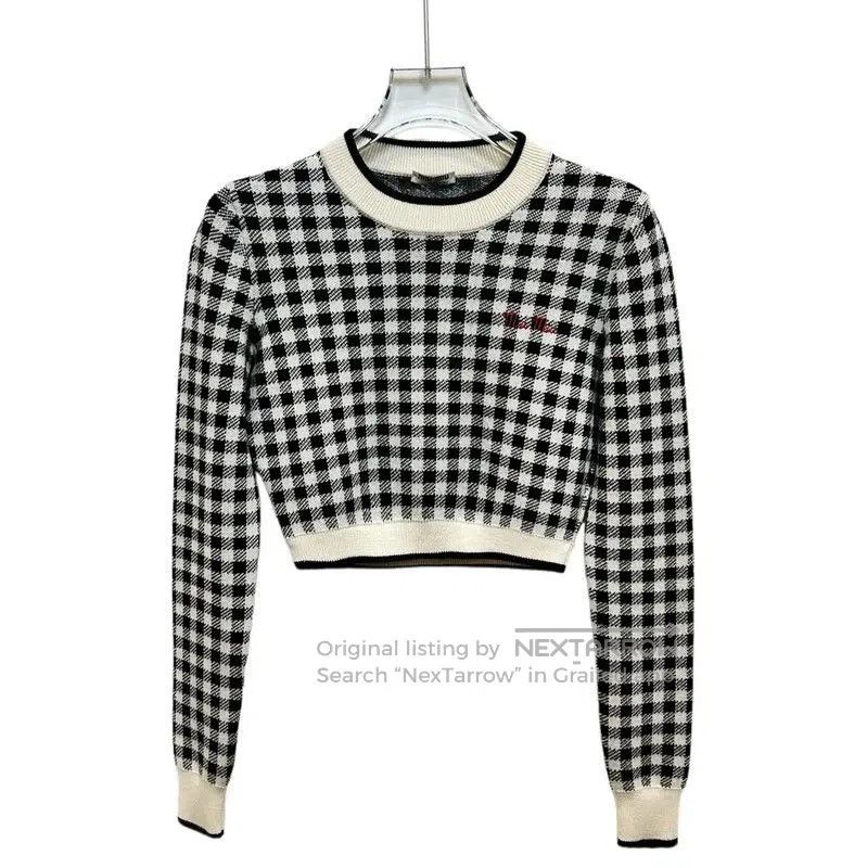 Miu Miu Miu Miu Color-Blocked Cotton Blend Sweatshirt . Size L / US 10 / IT 46 - 1 Thumbnail