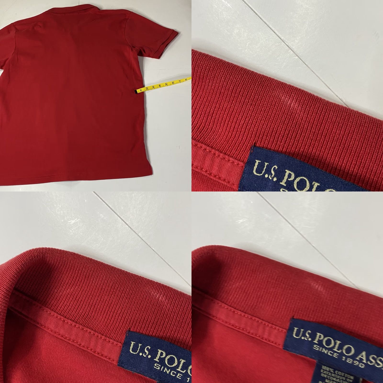 U.S. Polo Assn. U.S. Polo Assn. Polo Short Sleeve Shirt Men's Size Large Red Size US L / EU 52-54 / 3 - 10 Thumbnail