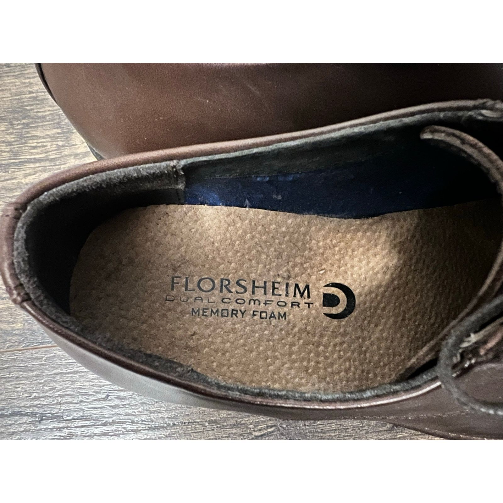 Florsheim Florsheim Dual Comfort Memory Foam Lace Up Dress Shoe 9.5M Size US 9.5 / EU 42-43 - 6 Thumbnail