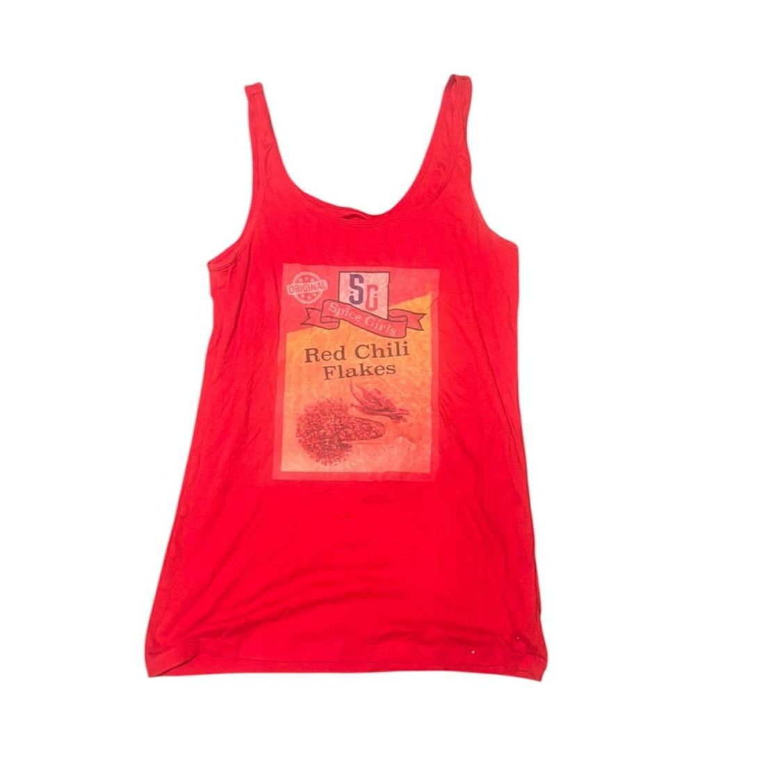 Other Spice Girls Costume Tank Top Red Pepper Flakes Halloween S/M Size S / US 4 / IT 40 - 1 Thumbnail