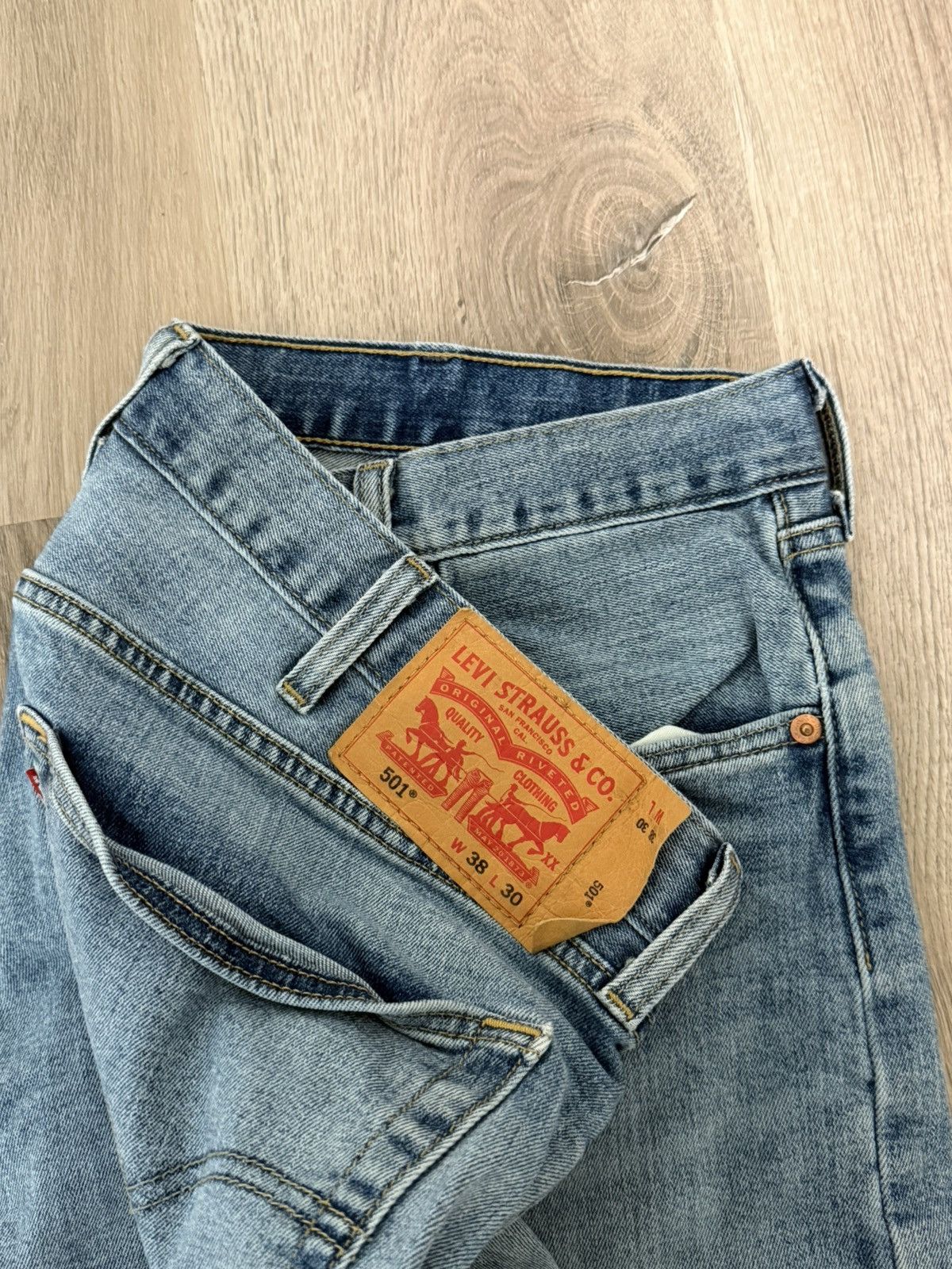 Levi's 501s Levi Size US 38 / EU 54 - 1 Thumbnail