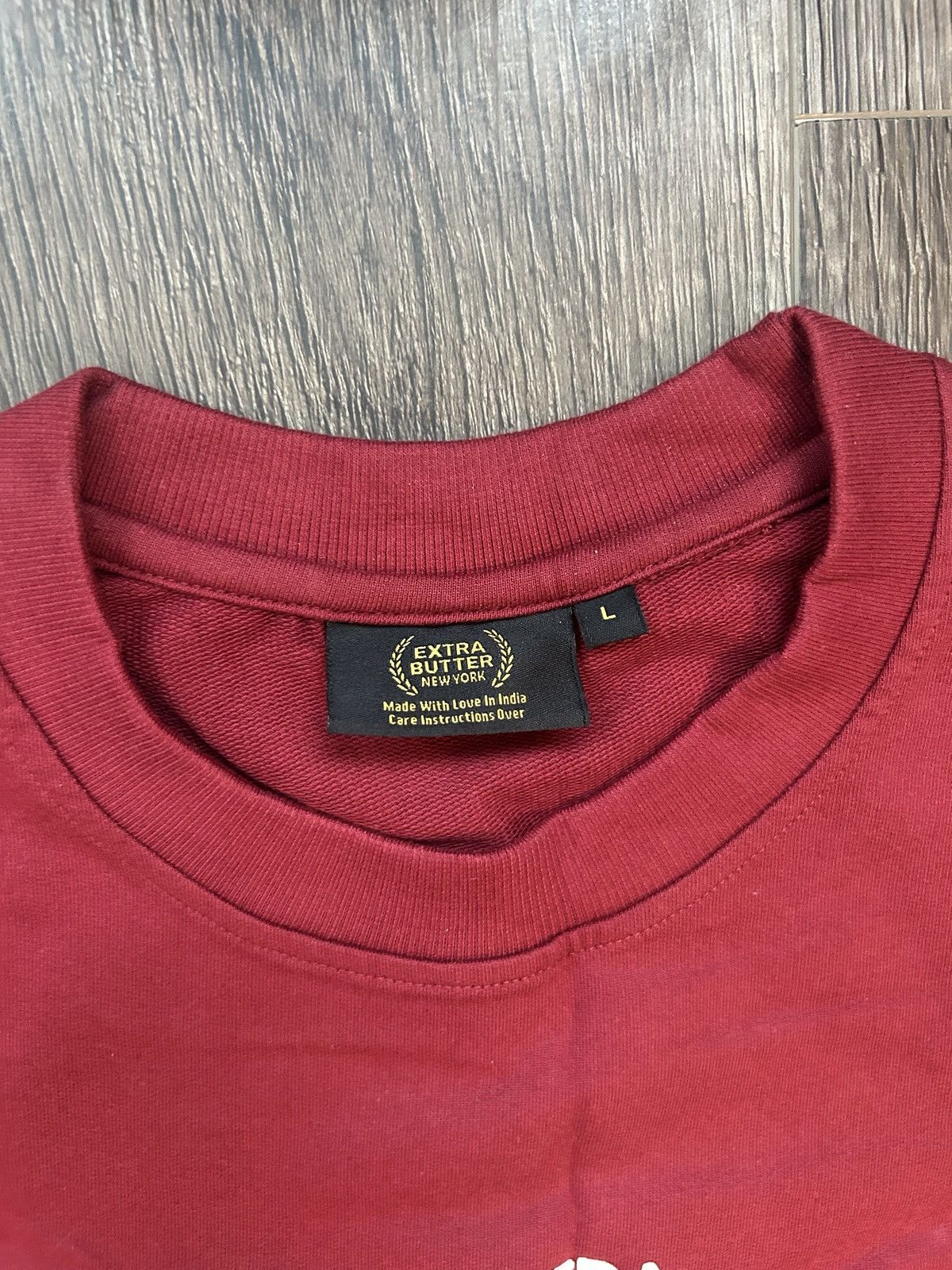 Extra Butter Extra Butter red cricket club tee Size US L / EU 52-54 / 3 - 4 Thumbnail