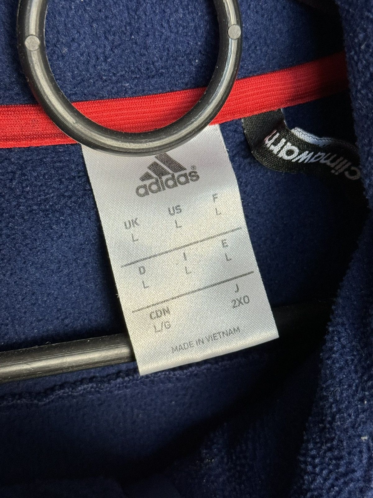 Adidas Manchester United 15/16 Training Football Sweatshirt Size US L / EU 52-54 / 3 - 9 Thumbnail