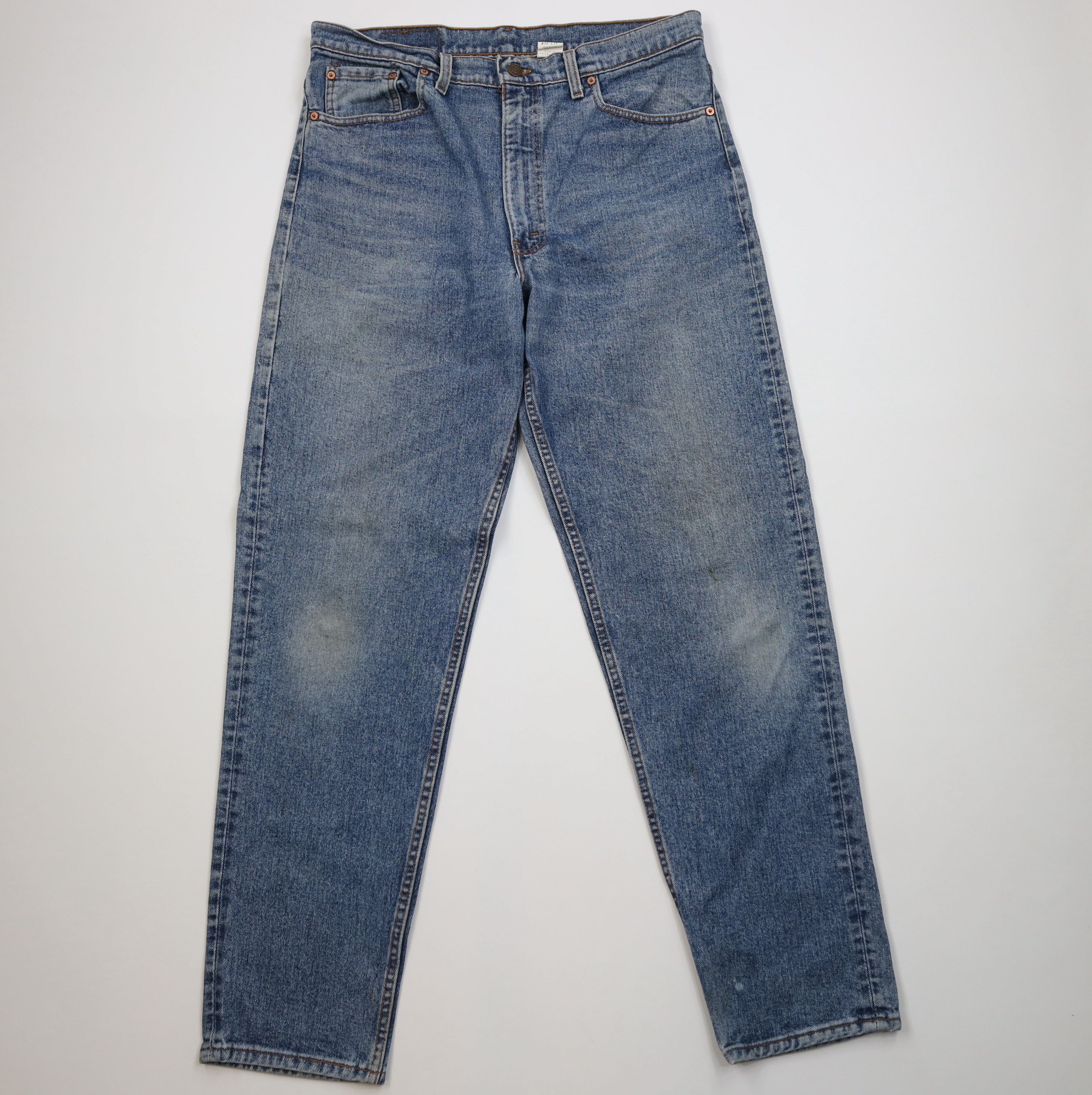 Levi's Vintage 90s Levis 550 Relaxed Tapered Leg Denim Jeans USA Size US 38 / EU 54 - 1 Thumbnail