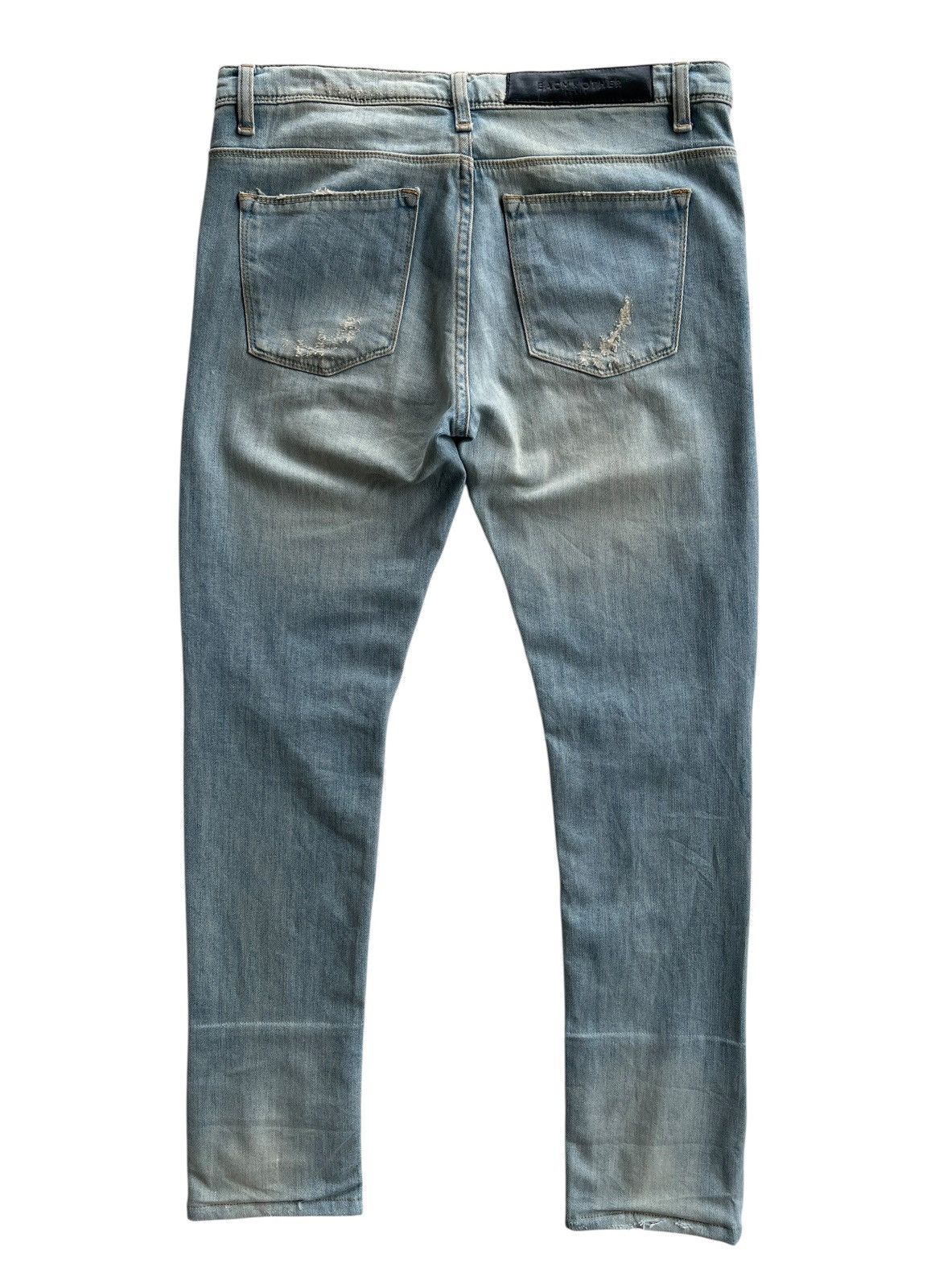 EACH x OTHER Each X Other Paris Boyfriend Distressed Jeans Size 31" - 2 Thumbnail