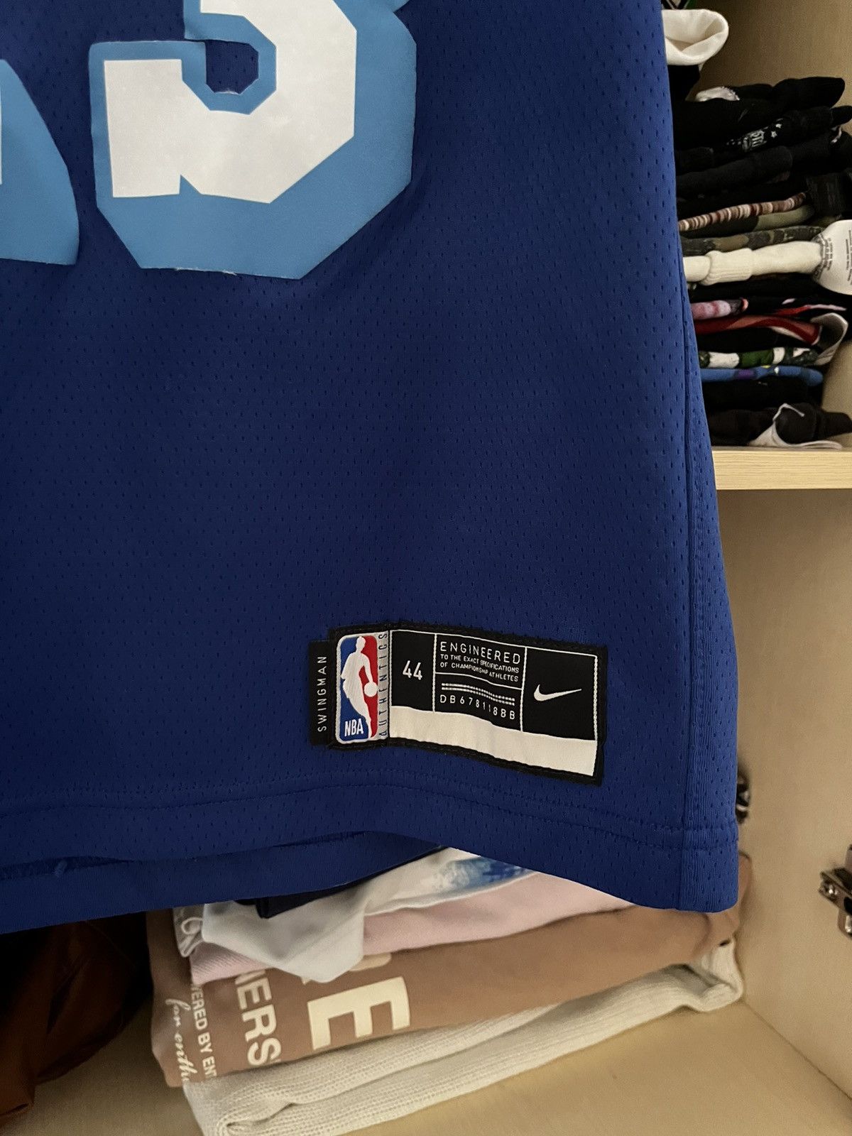 Nike NBA Nike LA LeBron James Swingman Jersey Size US XL / EU 56 / 4 - 9 Thumbnail