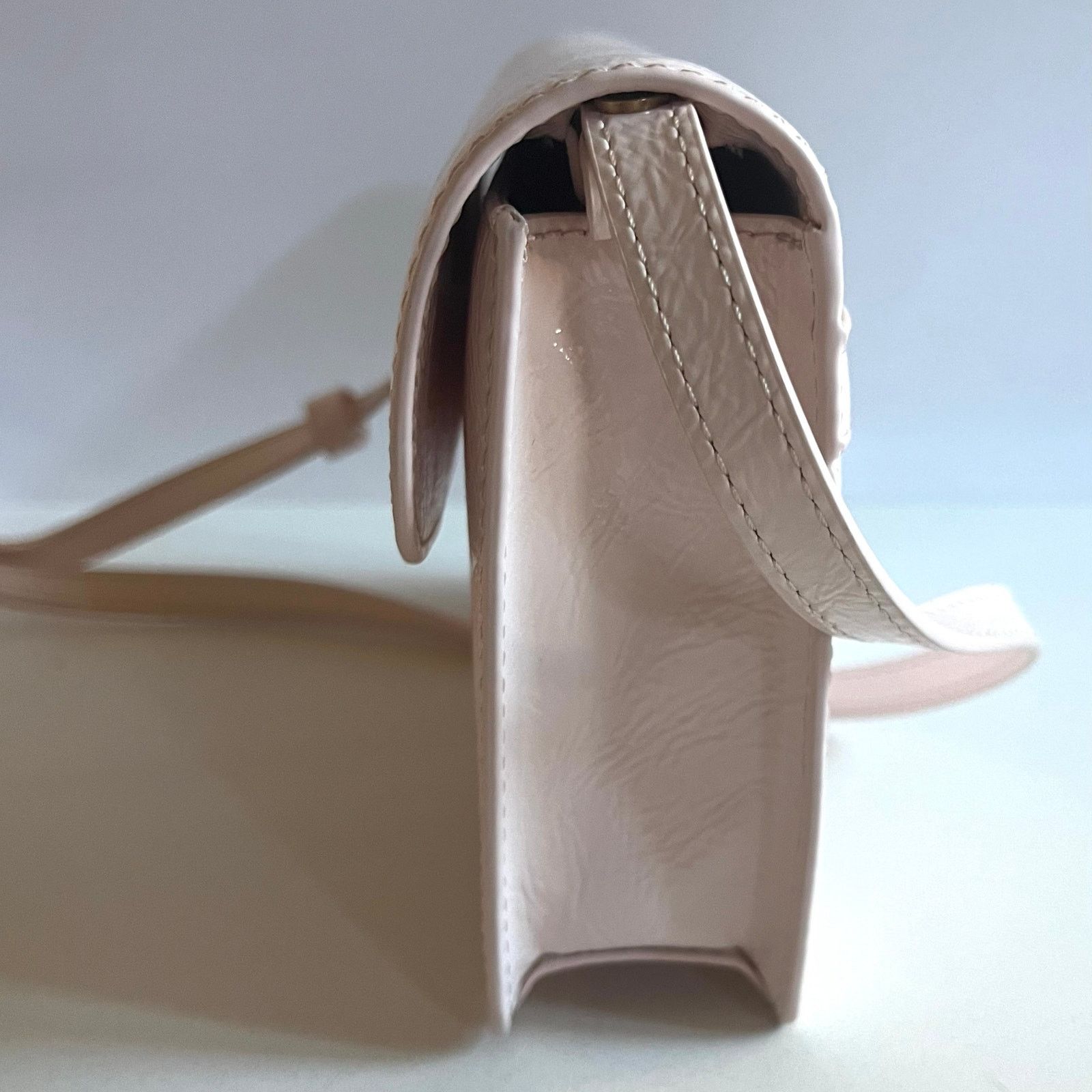 Sam Edelman SAM EDELMAN NWOT Patent Leather Textured, Loraine Mini Box Size ONE SIZE - 7 Thumbnail