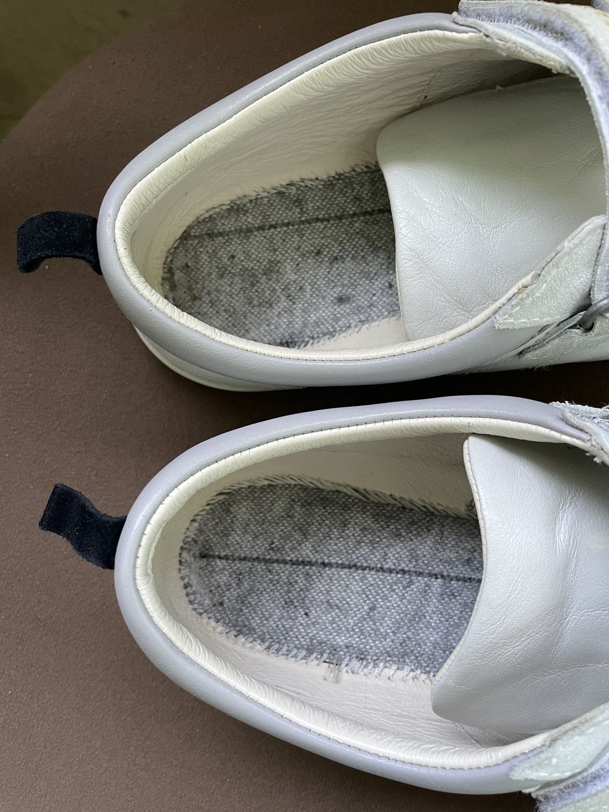 Dolce & Gabbana Dolce & Gabbana Women’s White grey Leather Sneakers Size US 6 / IT 36 - 20 Thumbnail