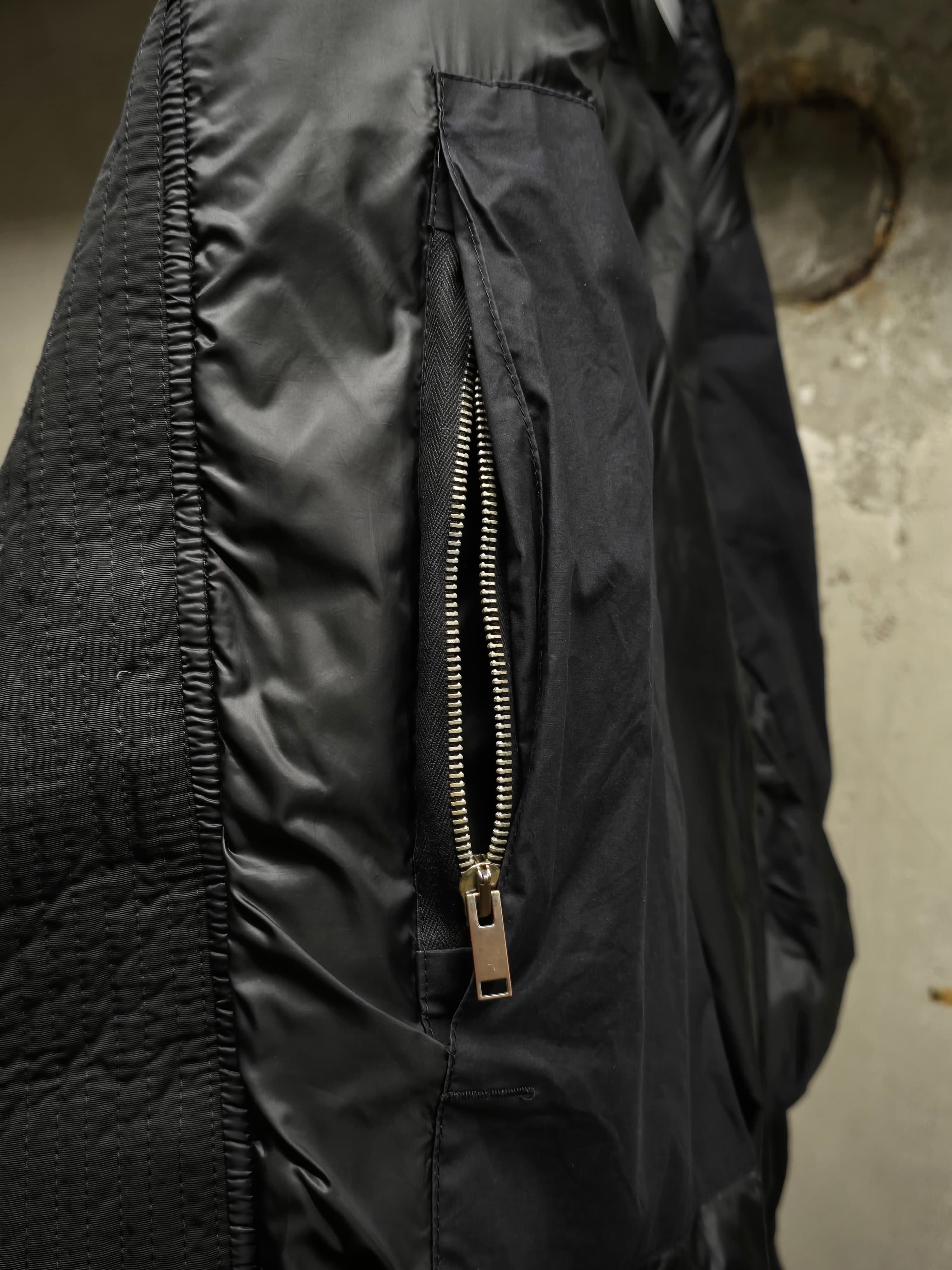 Rick Owens Rick Owens AW13 "PLINTH" Down Filled MA-1 Bomber Jacket Size US M / EU 48-50 / 2 - 6 Thumbnail