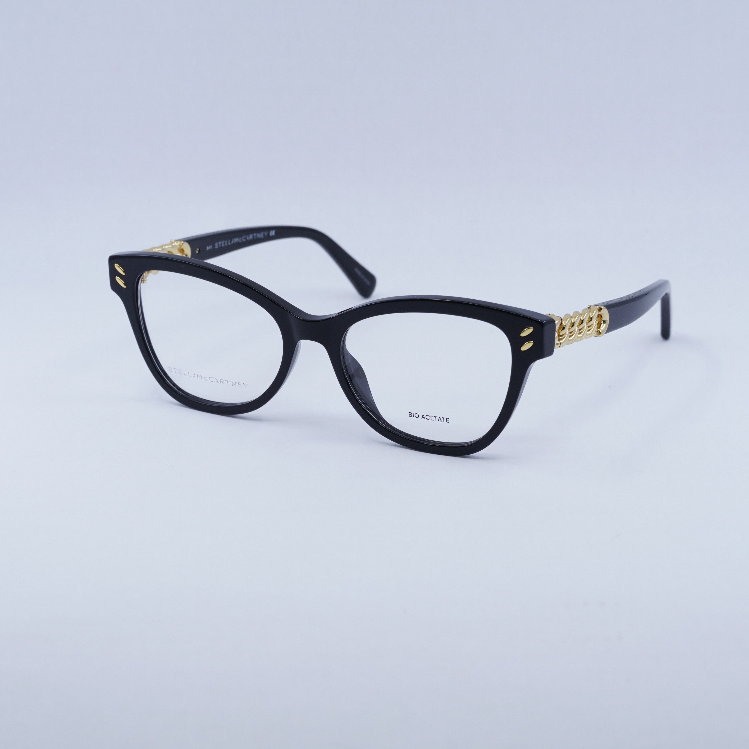 Stella McCartney Stella McCartney SC50005I 001 Eyeglasses Size ONE SIZE - 7 Thumbnail