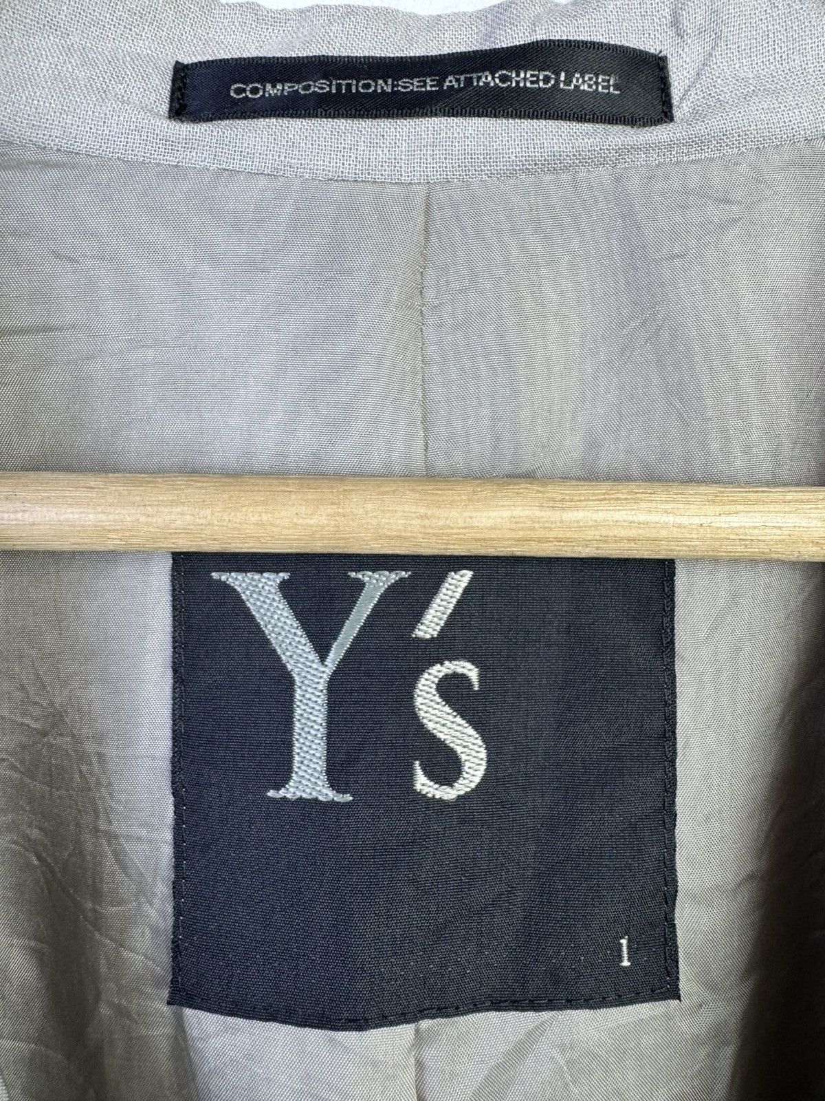 Y's Y’s Yohji yamamoto reconstructed design Blazer Size M / US 6-8 / IT 42-44 - 5 Thumbnail
