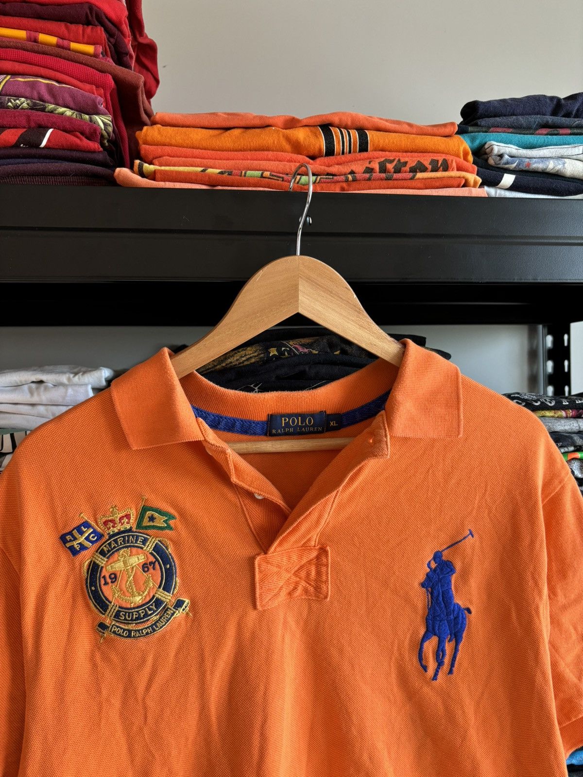 Polo Ralph Lauren Polo Ralph Lauren Big pony chief keef y2k swag drill rugby Size US XL / EU 56 / 4 - 2 Thumbnail