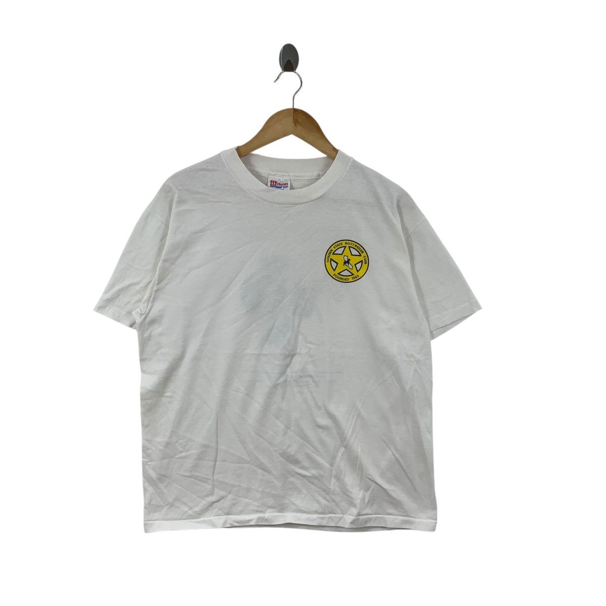Vintage Vintage GOLDEN STATE ROTTWEILER Club D. Baird Tee Shirt Top Size US M / EU 48-50 / 2 - 5 Thumbnail