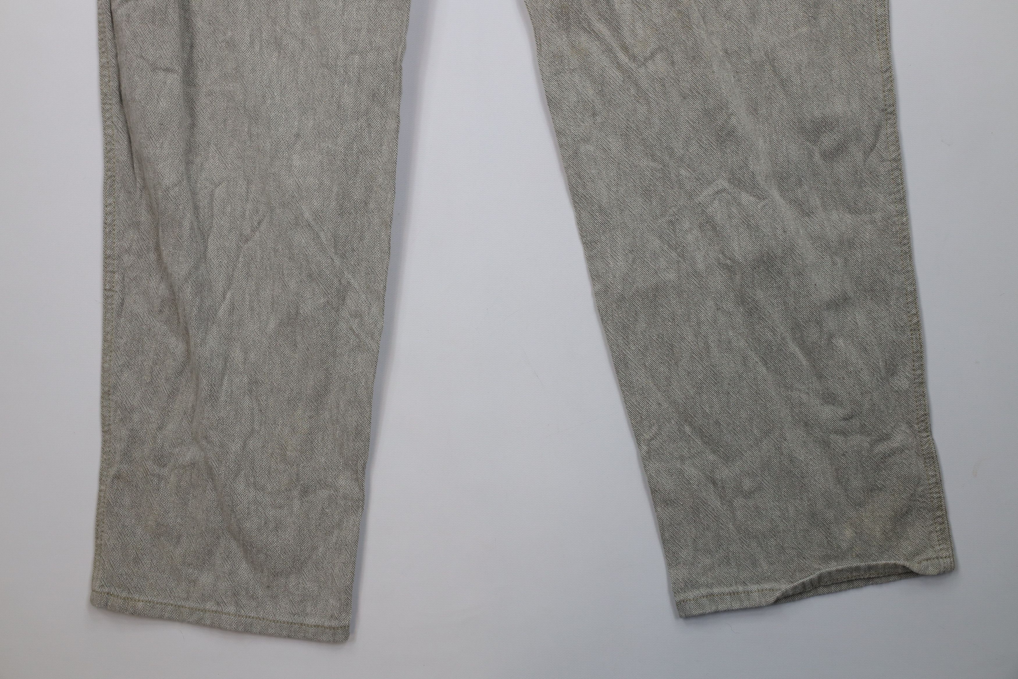Pelle Pelle Deadstock Vintage 90s Pelle Pelle Wide Leg Jeans Linen Denim Size US 38 / EU 54 - 11 Thumbnail