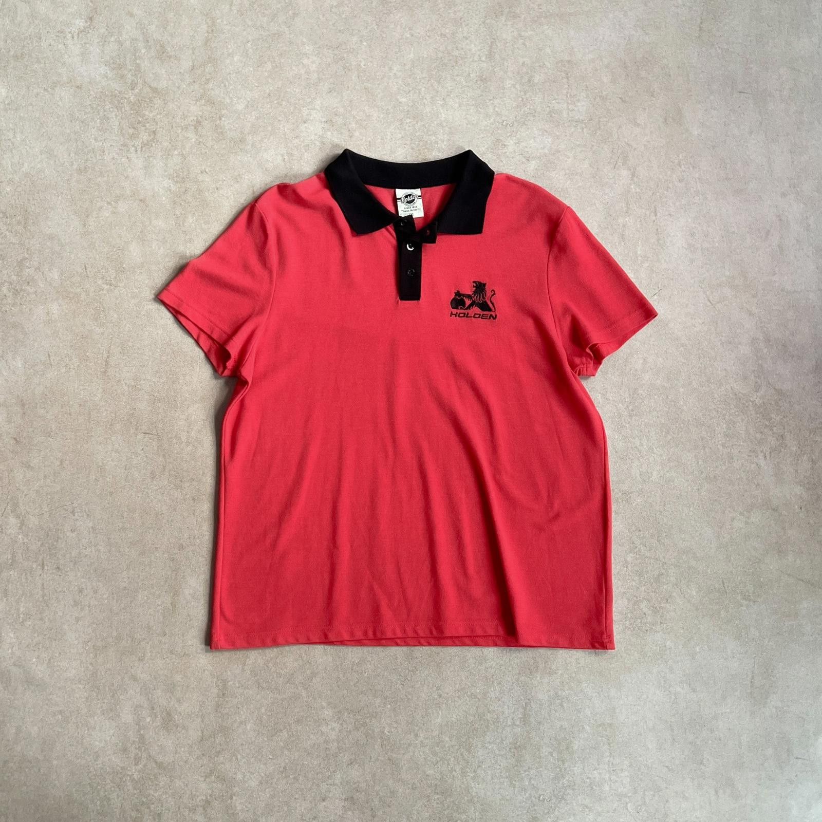 Holden Outerwear 2000s Holden Heritage Collection Red Polo - 3XL Size US XXL / EU 58 / 5 - 1 Thumbnail