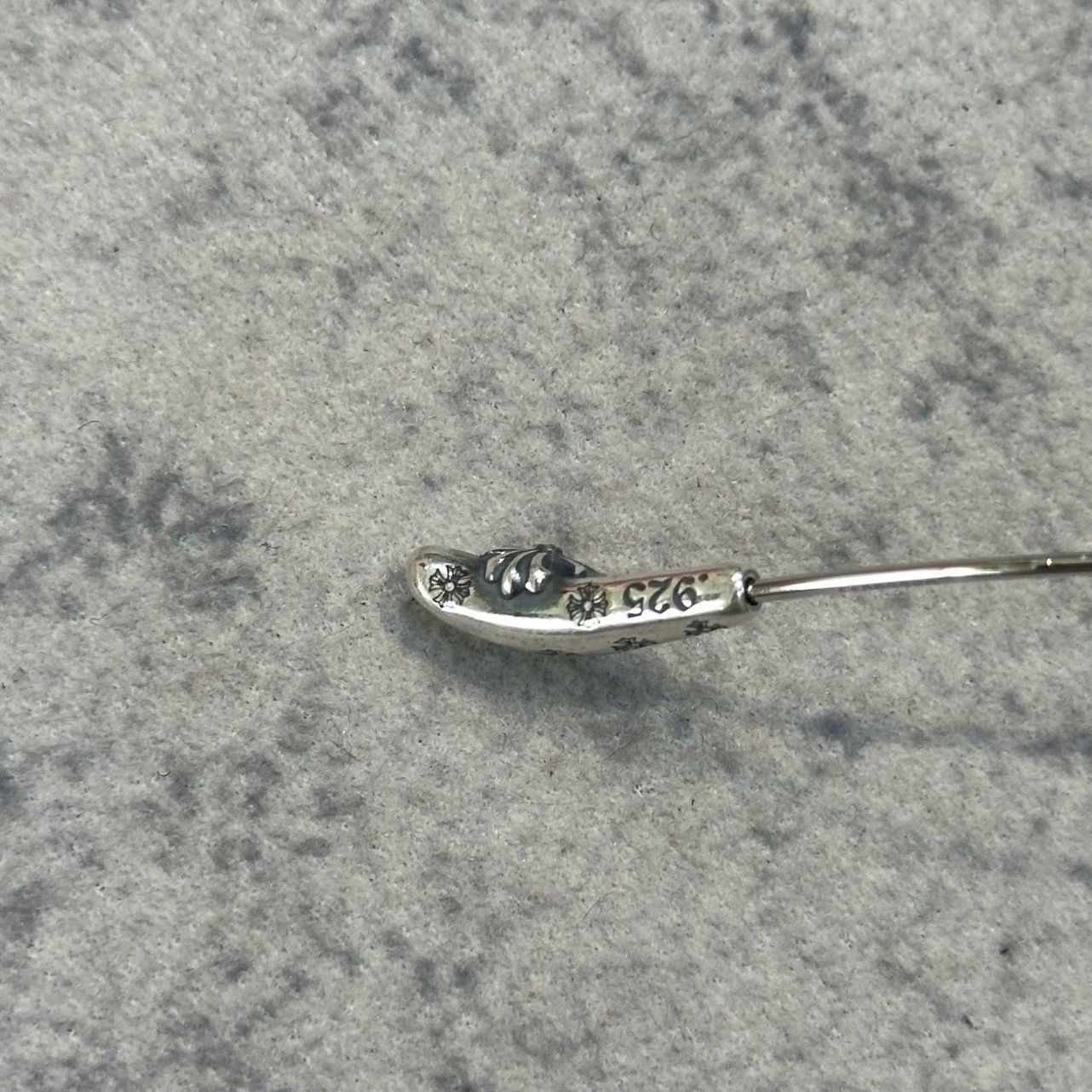 Chrome Hearts CHROME HEARTS BONE PRONE I Black/Shiny Silver Size ONE SIZE - 5 Thumbnail