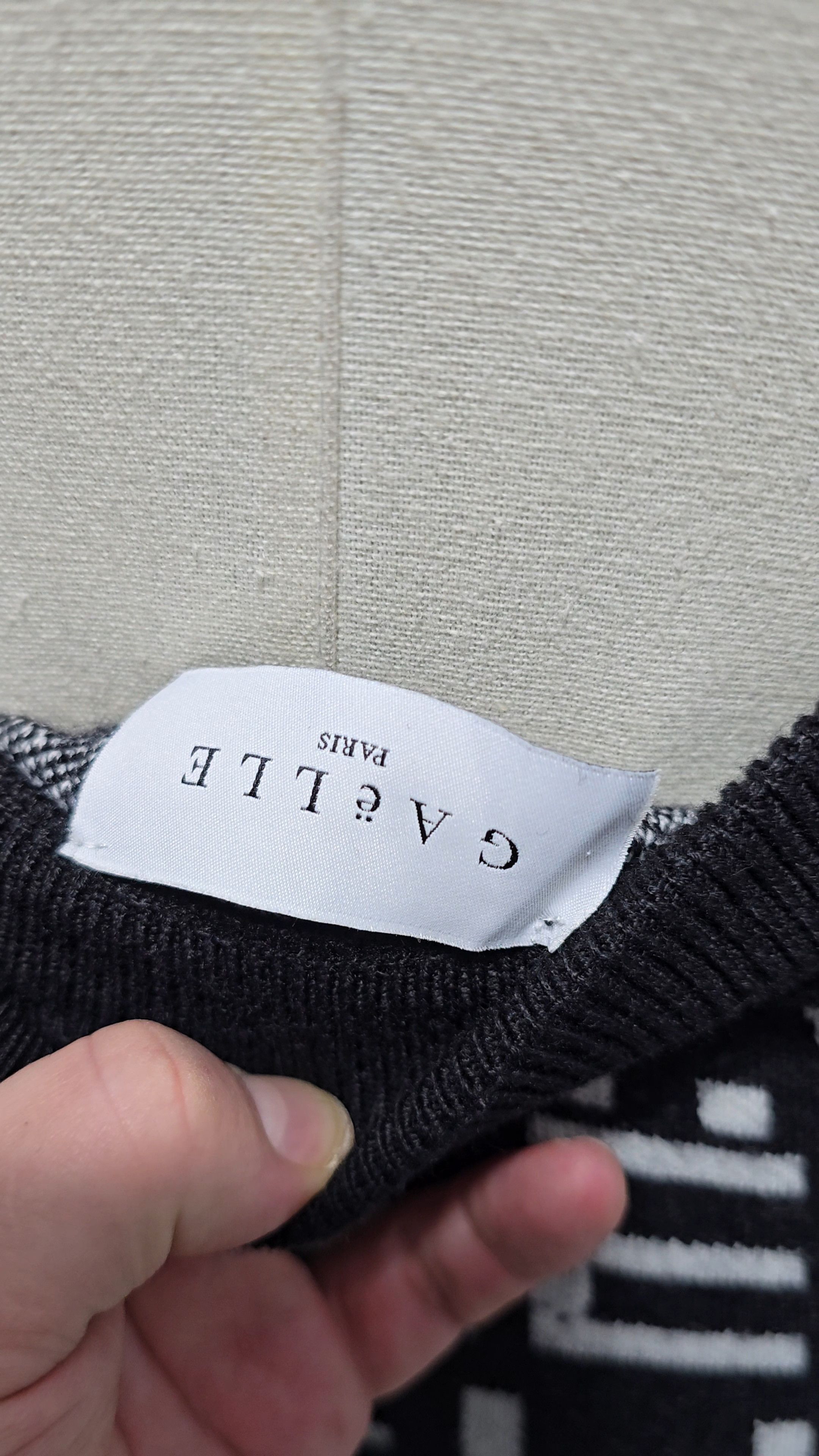Gaelle Paris Gaelle Paris SKIRT with Gaelle writing Size 27" / US 4 / IT 40 - 7 Thumbnail