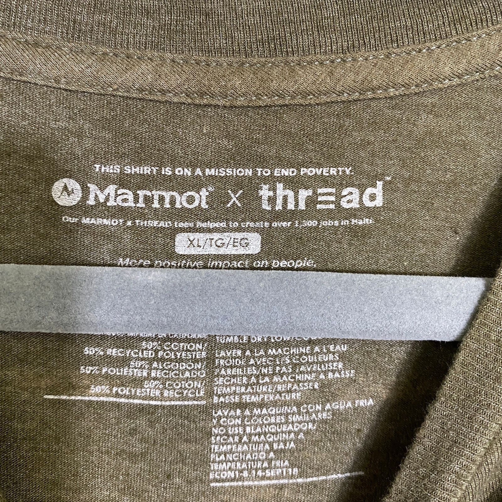 Marmot Marmot Mens Size XL Graphic Print Long Sleeve T Shirt Size US XL / EU 56 / 4 - 4 Thumbnail