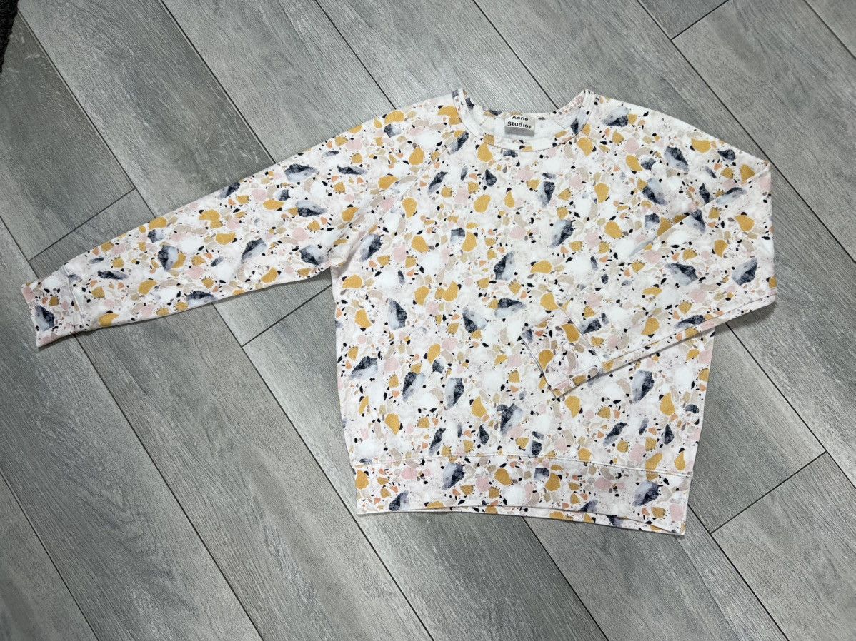 Acne Studios Acne Studios Men's College Print Sweatshirt Cotton Size S Size US S / EU 44-46 / 1 - 9 Thumbnail