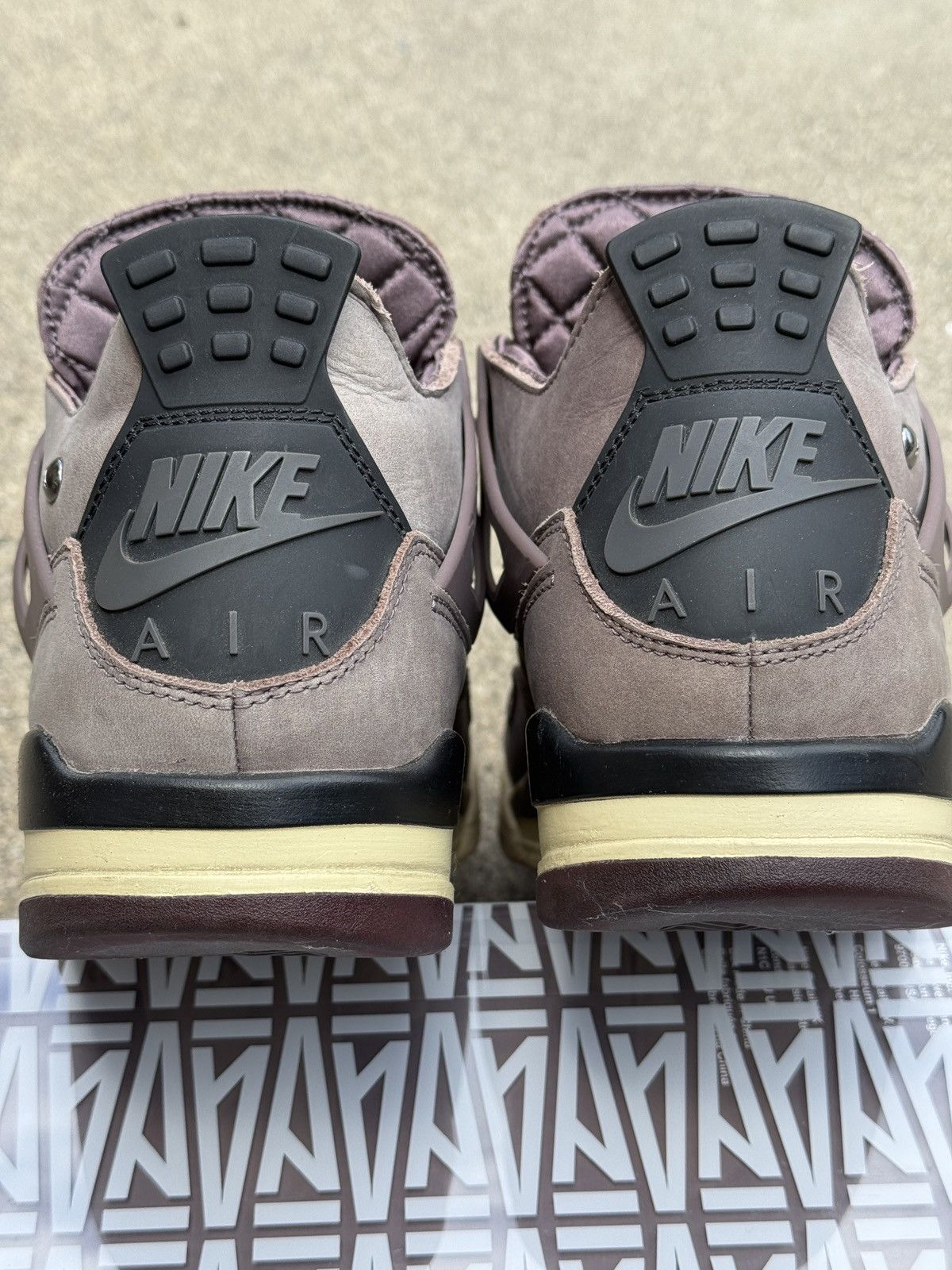 A Ma Maniere × Nike Nike Air Jordan 4 Retro A ma Maniere Mid Violet Ore Size US 9 / EU 42 - 7 Thumbnail