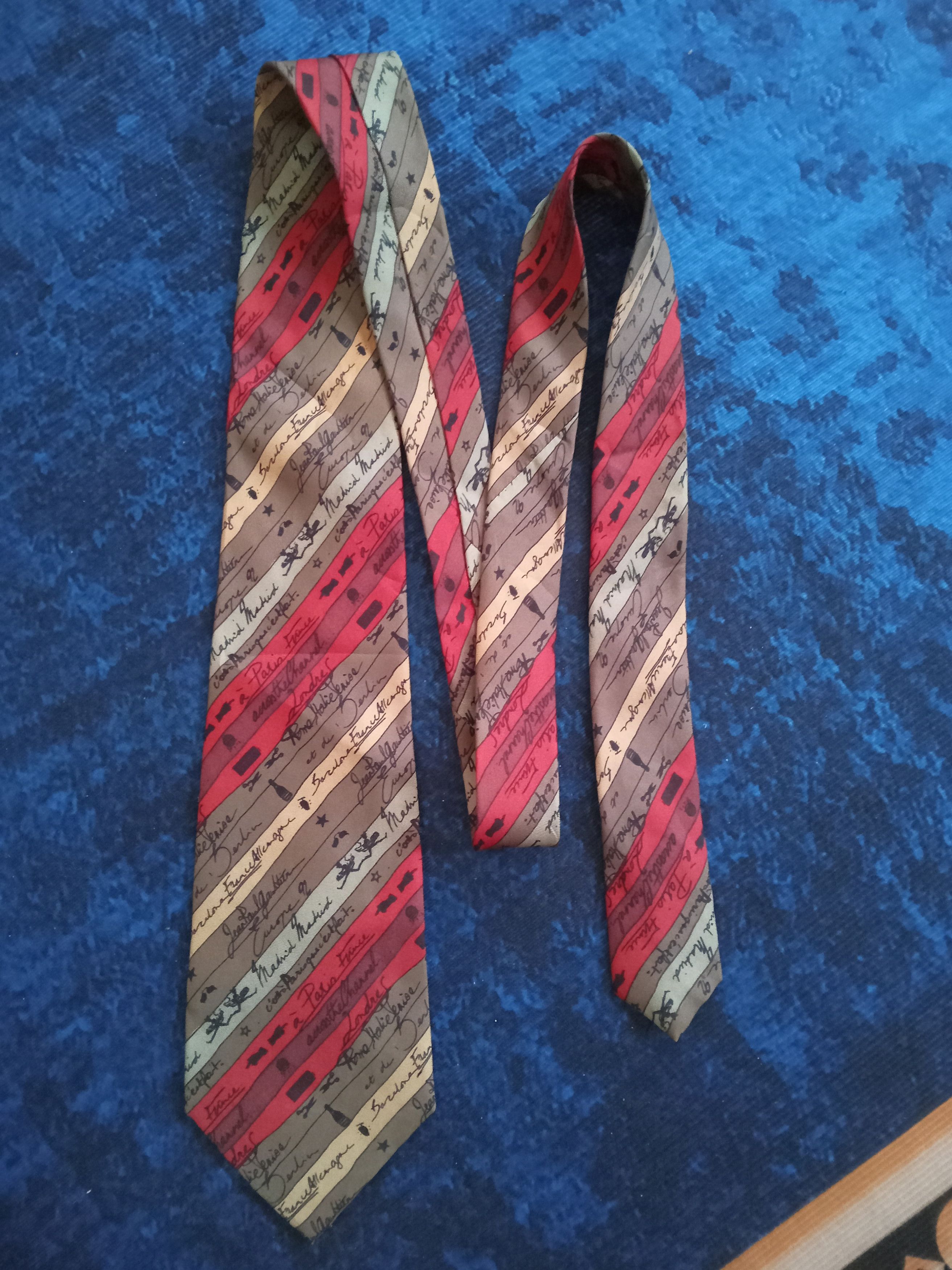 Jean Paul Gaultier Jean Paul Gaultier Homme Rare Design Vintage Necktie Size ONE SIZE - 1 Thumbnail