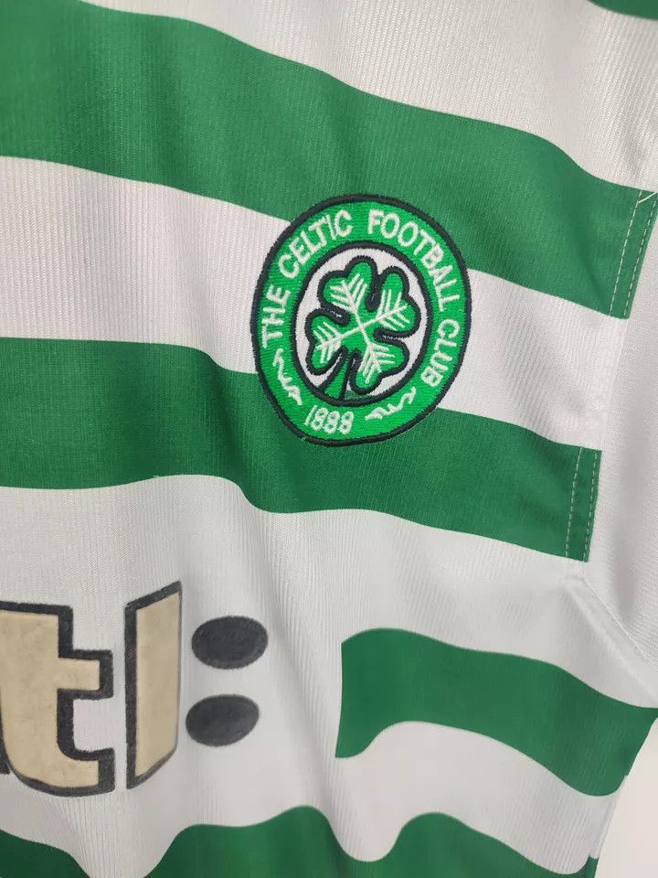 Umbro CELTIC 1999-2001 home FOOTBALL Kit SHIRT SOCCER JERSEY Size US S / EU 44-46 / 1 - 11 Thumbnail