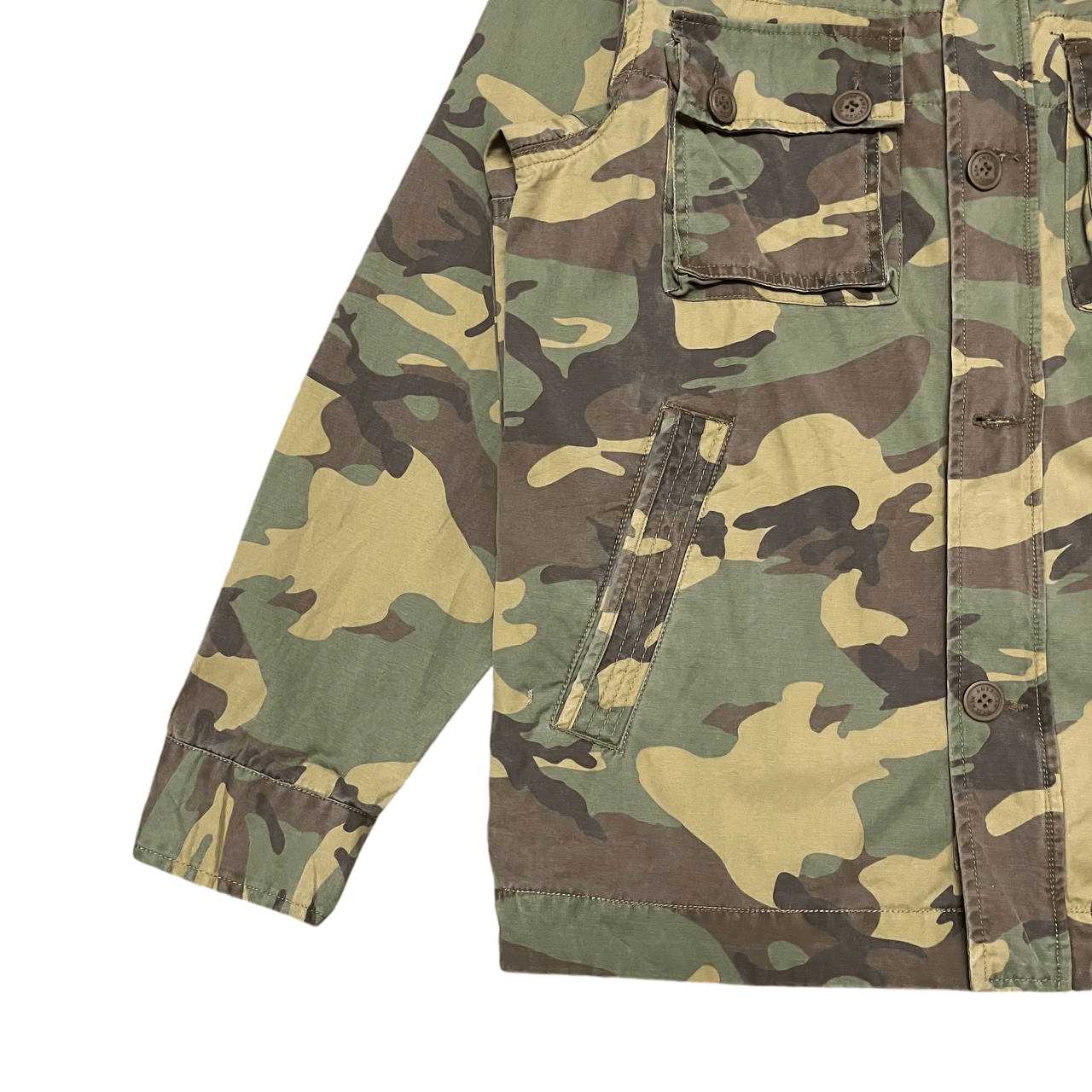 Abercrombie & Fitch Vintage American & Fitch New York Camo Jacket Size US L / EU 52-54 / 3 - 3 Thumbnail