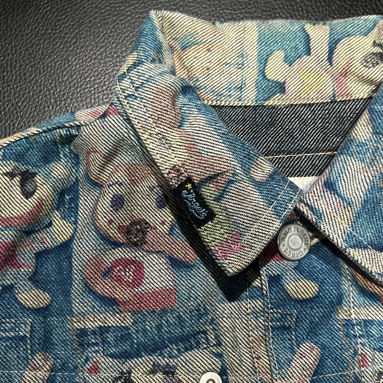 Angel Blue Vintage Angel Blue Self Potrait Mascots Denim Jacket Size M / US 6-8 / IT 42-44 - 5 Thumbnail