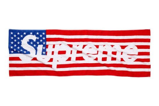 Supreme Supreme American Flag Towel Size ONE SIZE - 2 Thumbnail