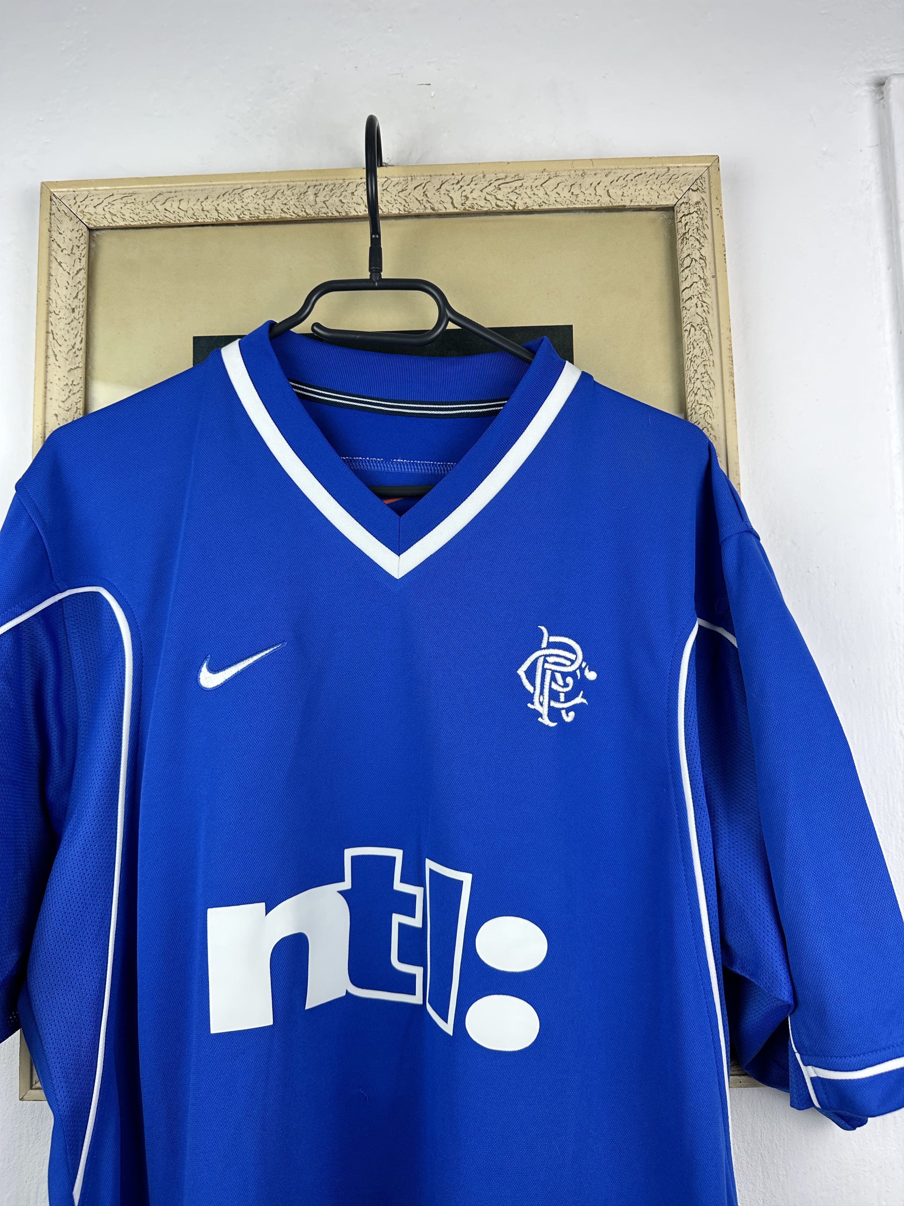 Nike × Vintage Rangers Home football shirt 1999 Soccer Nike Jersey Rare Size US M / EU 48-50 / 2 - 2 Thumbnail