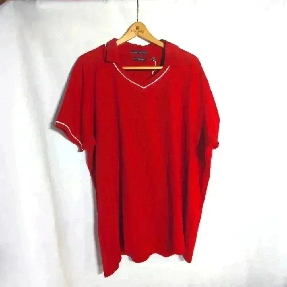 Dunbrooke Ladies Dunbrooke Red Golf Polo Shirt Dry Moisture Mgr Size XL / US 12-14 / IT 48-50 - 1 Thumbnail
