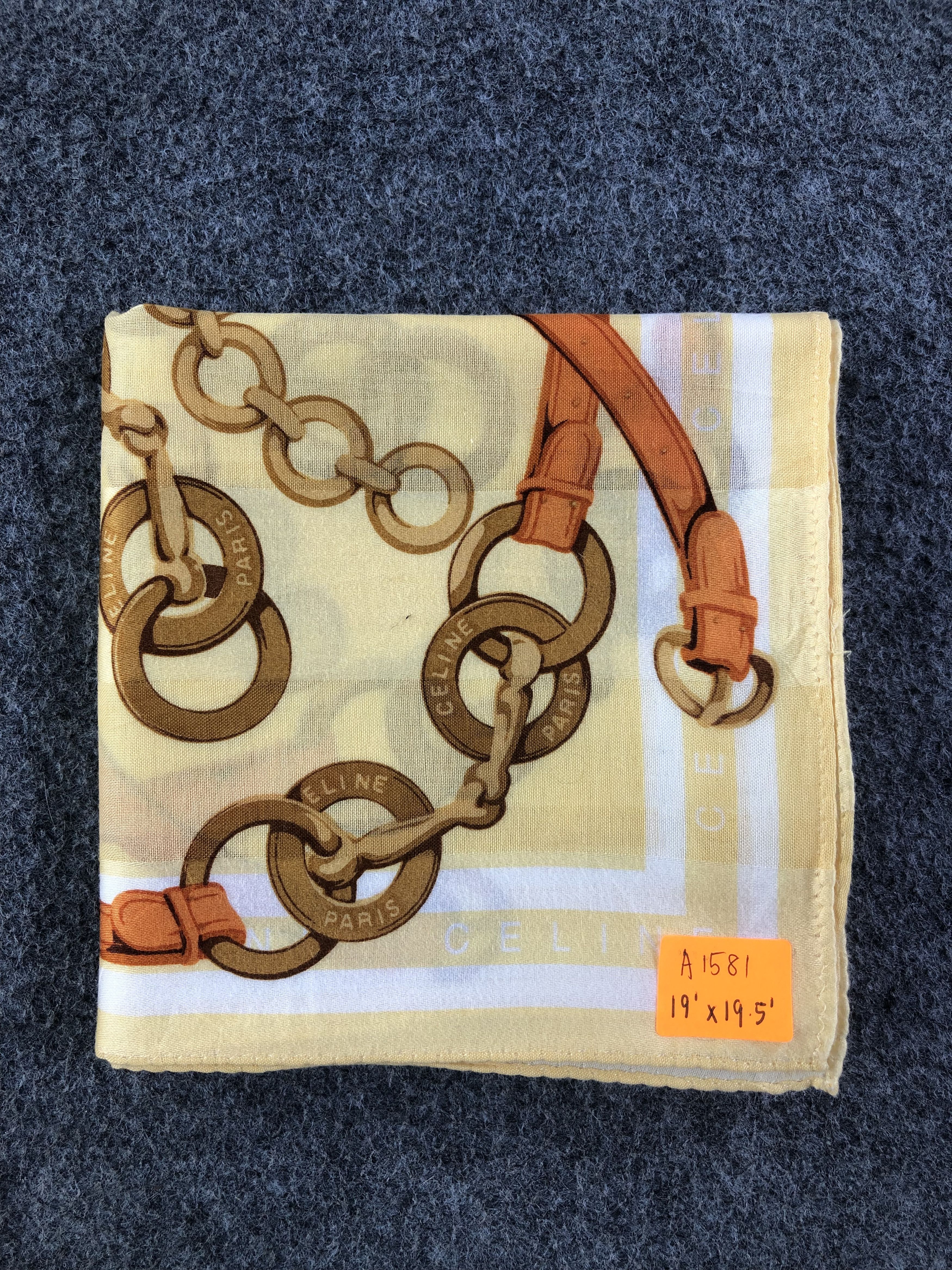 Celine Celine Handkerchief / Bandana / Neckerchief Size ONE SIZE - 6 Thumbnail