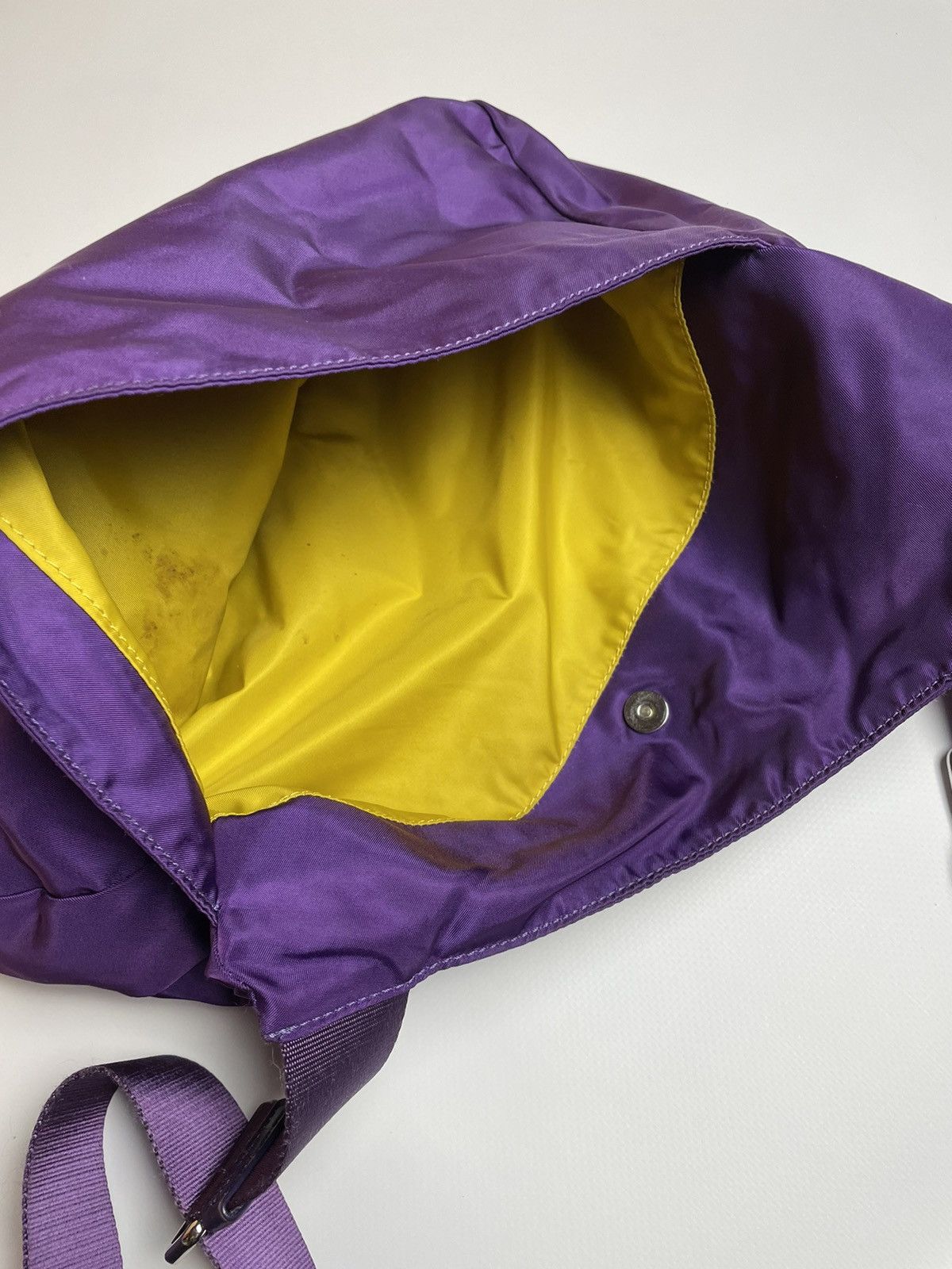 Tumi Tumi Y2K Purple Nylon Crossbody Messenger Bag Size ONE SIZE - 18 Thumbnail