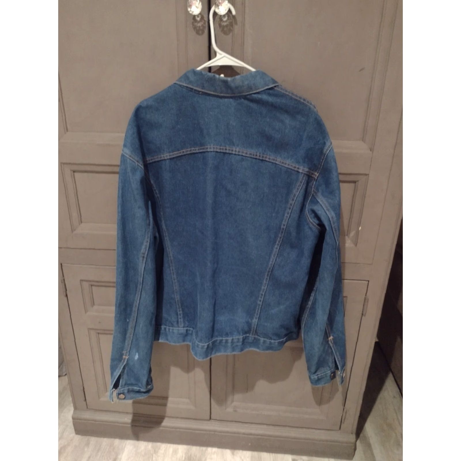 Vintage VINTAGE Big Mac JC Penney Denim Jacket Shirt Men 2XL Blue Trucker 90s Jeans Bomber Style Size US 39 - 6 Thumbnail