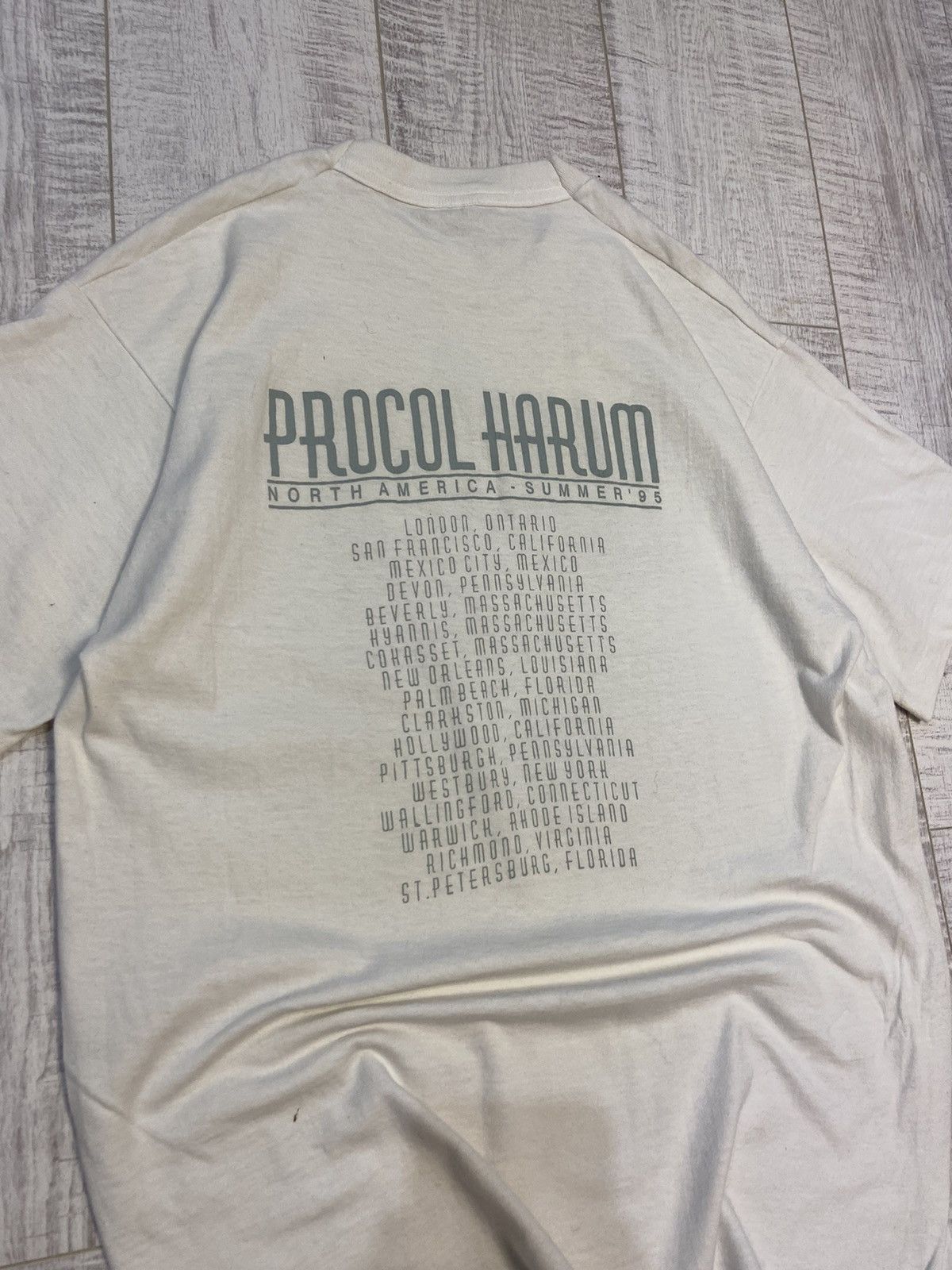 Band Tees × Vintage procol harum 1995 vintage tee Size US M / EU 48-50 / 2 - 4 Thumbnail