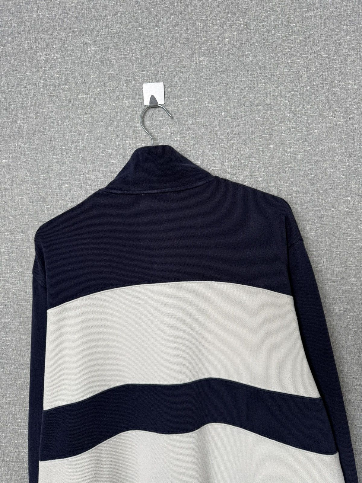 Yves Saint Laurent Vintage Yves Saint Laurent Zip Up Sweater Large YSL Logo Size US L / EU 52-54 / 3 - 20 Thumbnail