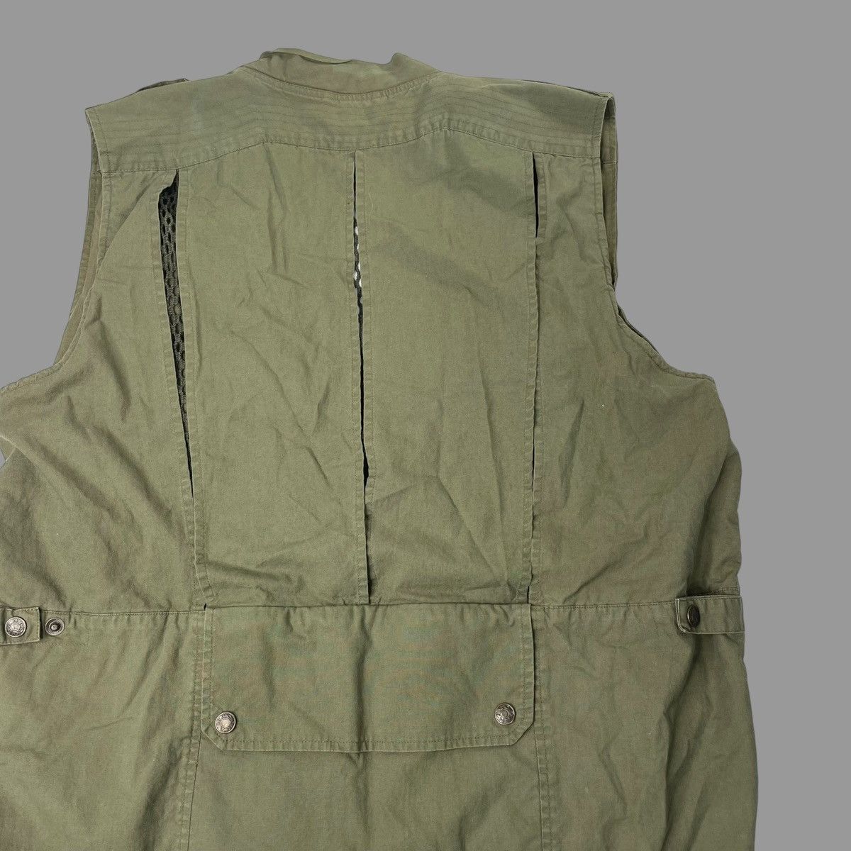 Vintage Vintage 90s cargo hunting vest Size US XL / EU 56 / 4 - 4 Thumbnail