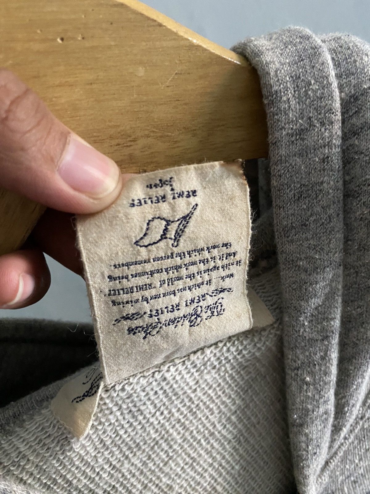 If Six Was Nine × Japanese Brand × Le Grande Bleu (L.G.B.) 2000s remi relief embroidery hoodie Size US L / EU 52-54 / 3 - 12 Thumbnail