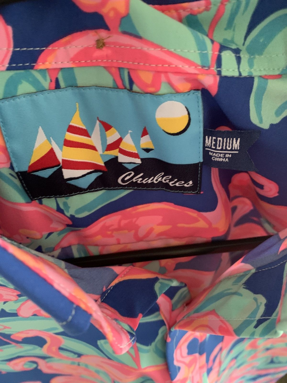 Chubbies Flamingo Polo - Chubbies Size US M / EU 48-50 / 2 - 3 Thumbnail