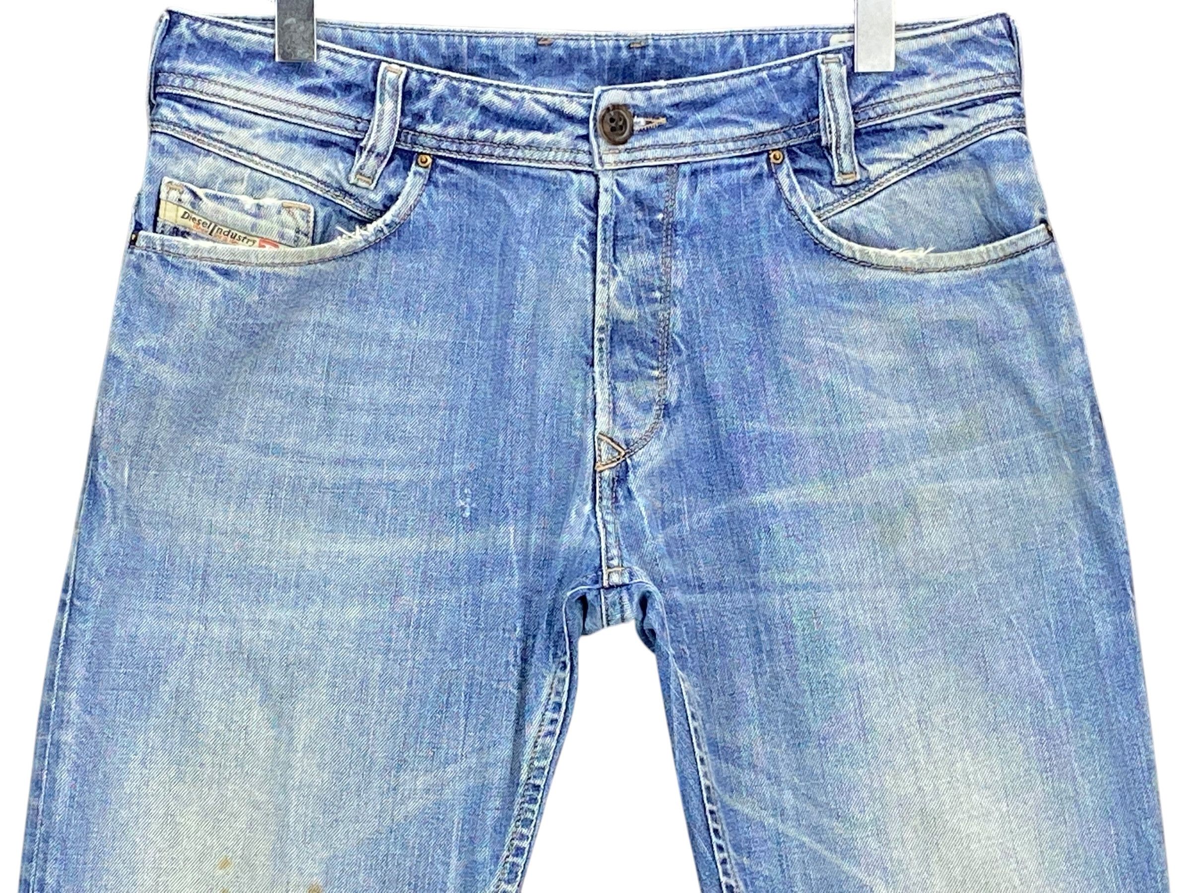 Diesel Diesel Distressed Jeans Faded Jeans Made in Italy Size US 31 - 3 Thumbnail
