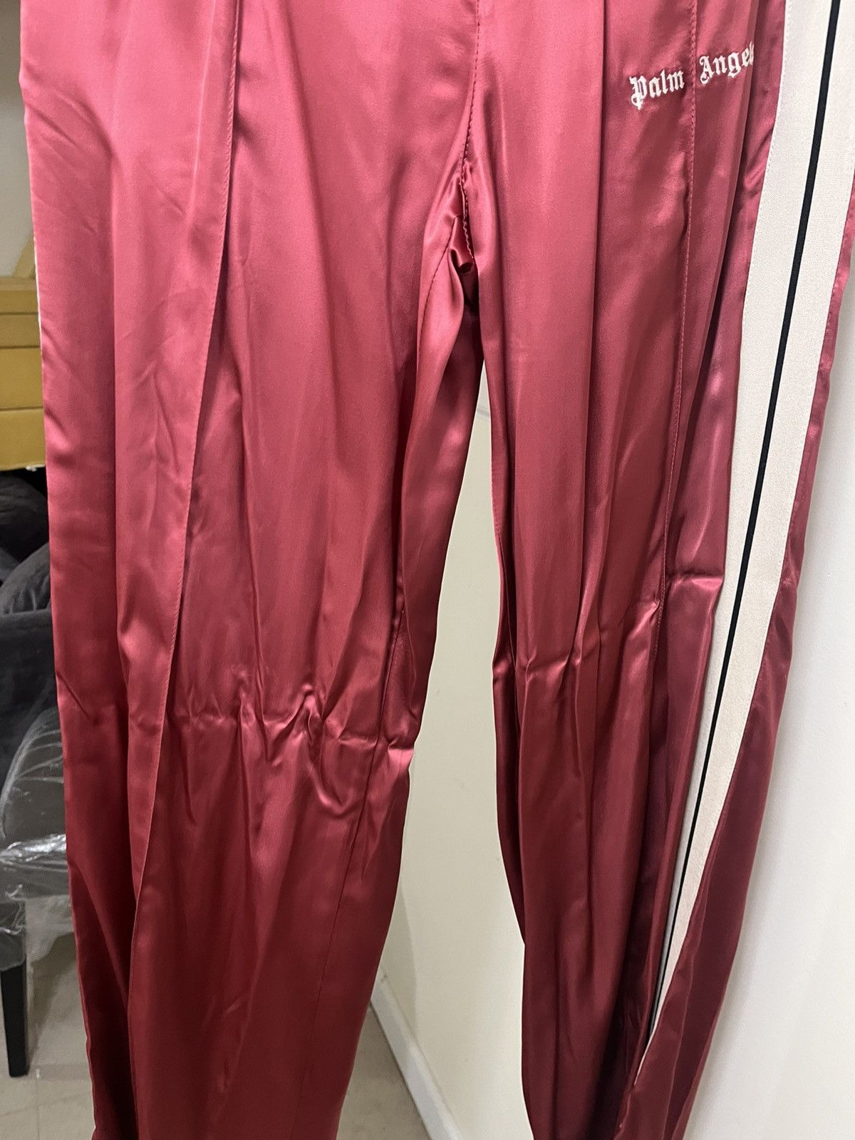 Palm Angels Palm Angels Logo Embroidered Loose Fit Track Pants XL Size US 36 / EU 52 - 2 Thumbnail