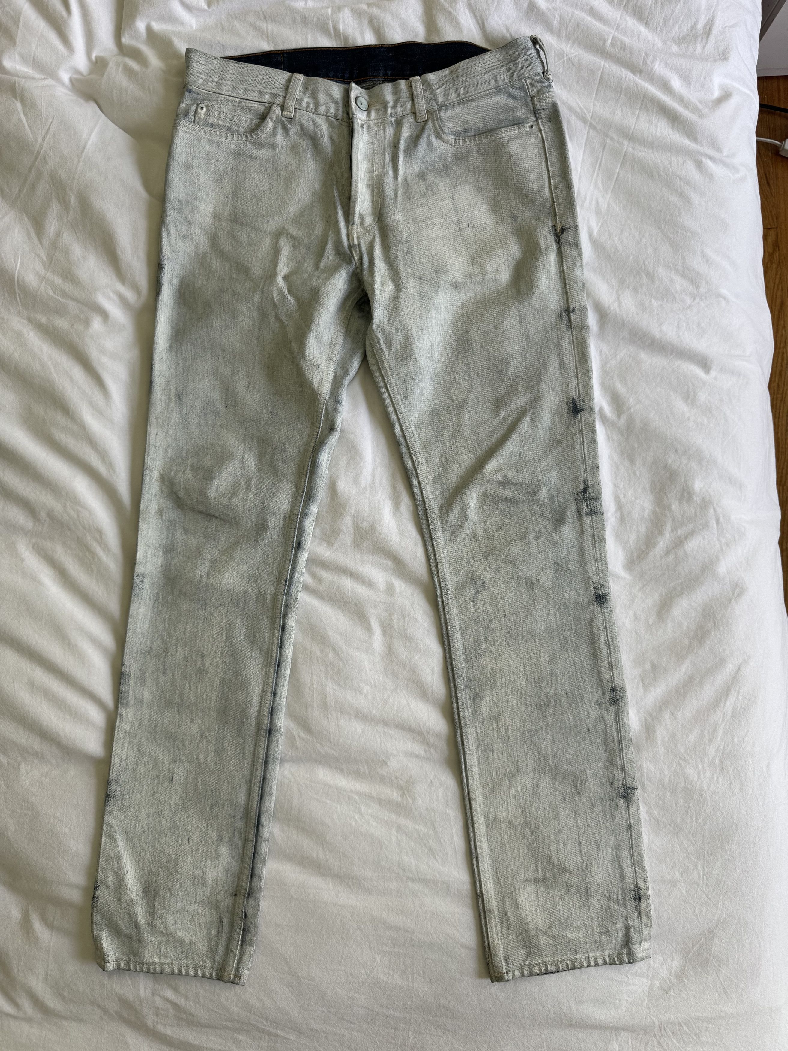 H&M × Maison Margiela H&M x Maison Margiela White Paint Pants 31 Size US 31 - 1 Thumbnail