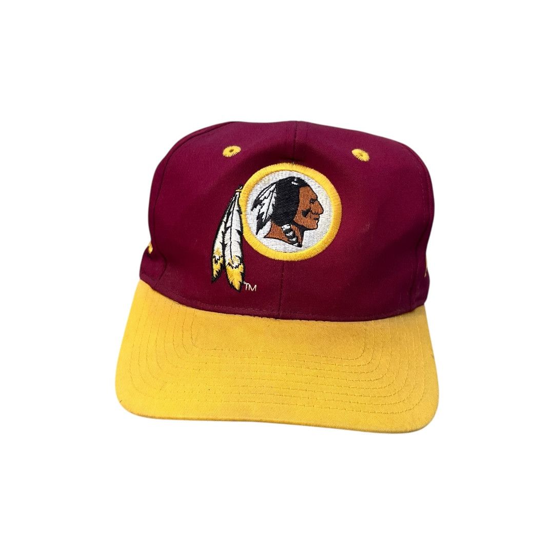 NFL × Vintage VINTAGE Washington Redskins AOP Snapback Hat Size ONE SIZE - 1 Thumbnail