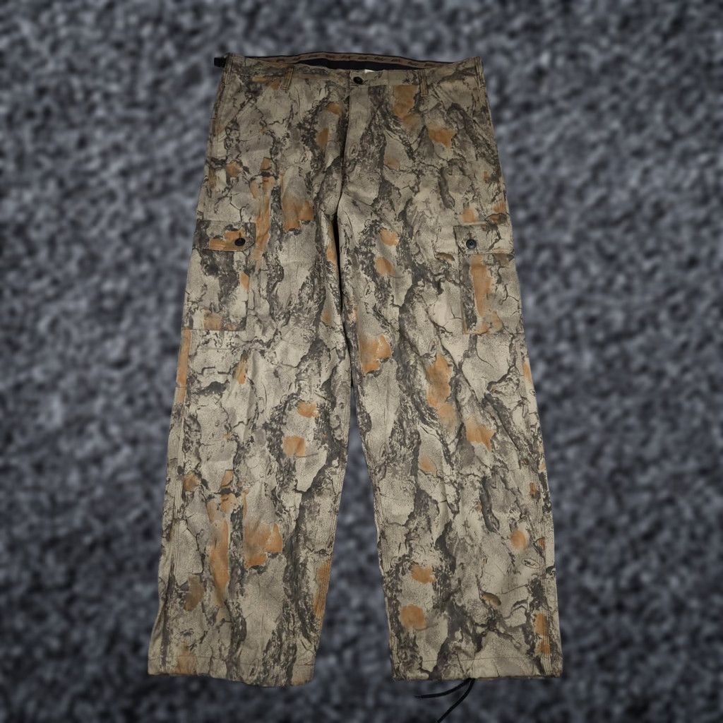 Vintage VINTAGE Liberty Cargo Pants Men's 44 x 33 Belted Drawstring Ankle Adjustable NWT Size US 44 / EU 60 - 1 Thumbnail