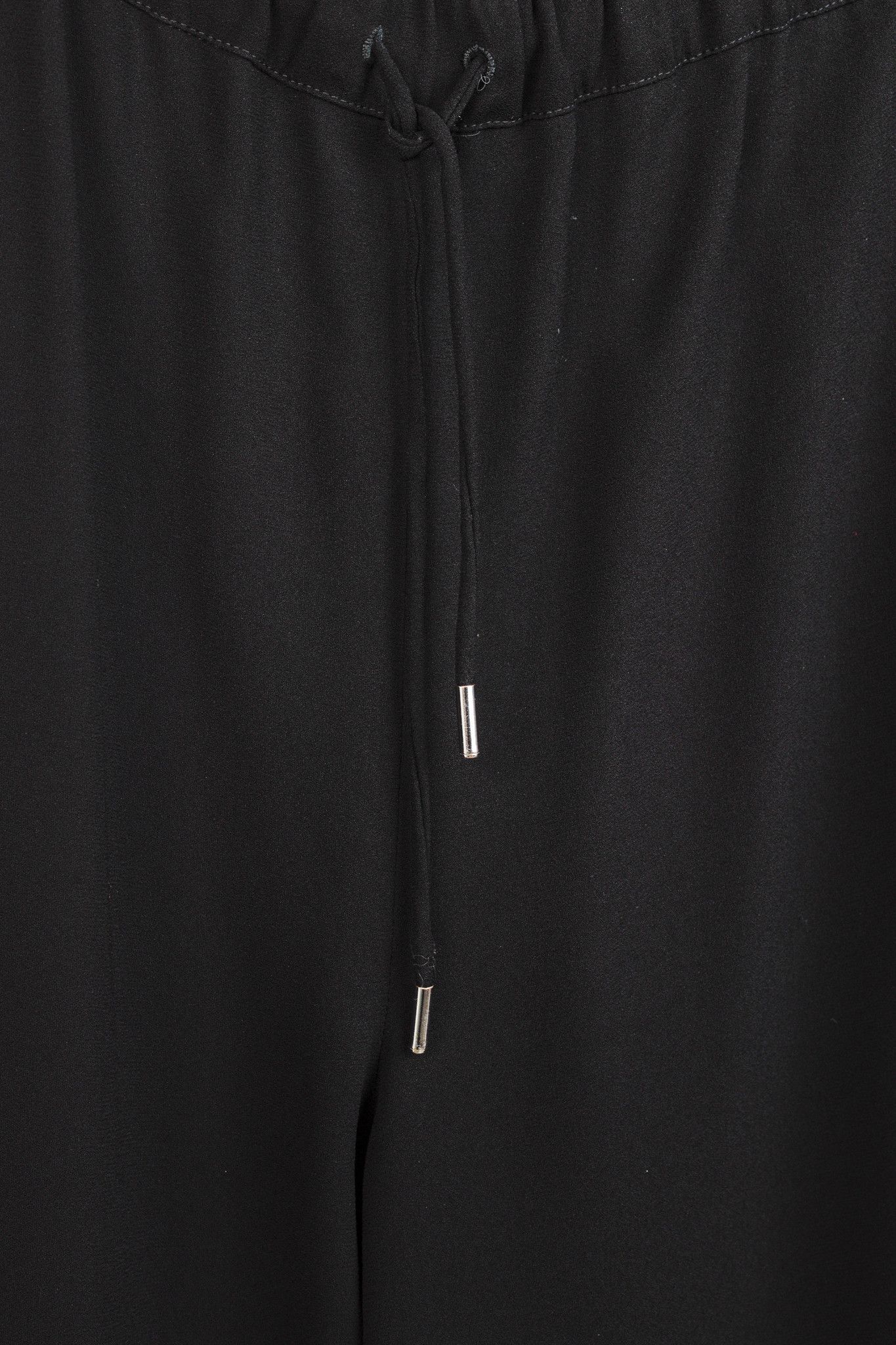 Max Mara Max Mara Weekend Relaxed Drawstring Waist Black Pants Size 34" / US 12 / IT 48 - 7 Thumbnail