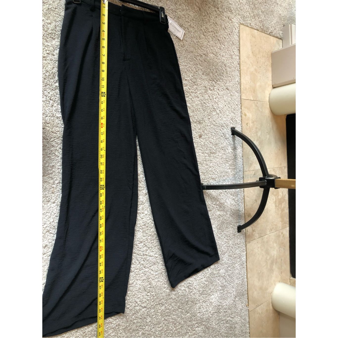 Other No Comment NY LA Women’s Black Flowing Soft Pants Size M NWT Size 30" / US 8 / IT 44 - 5 Thumbnail