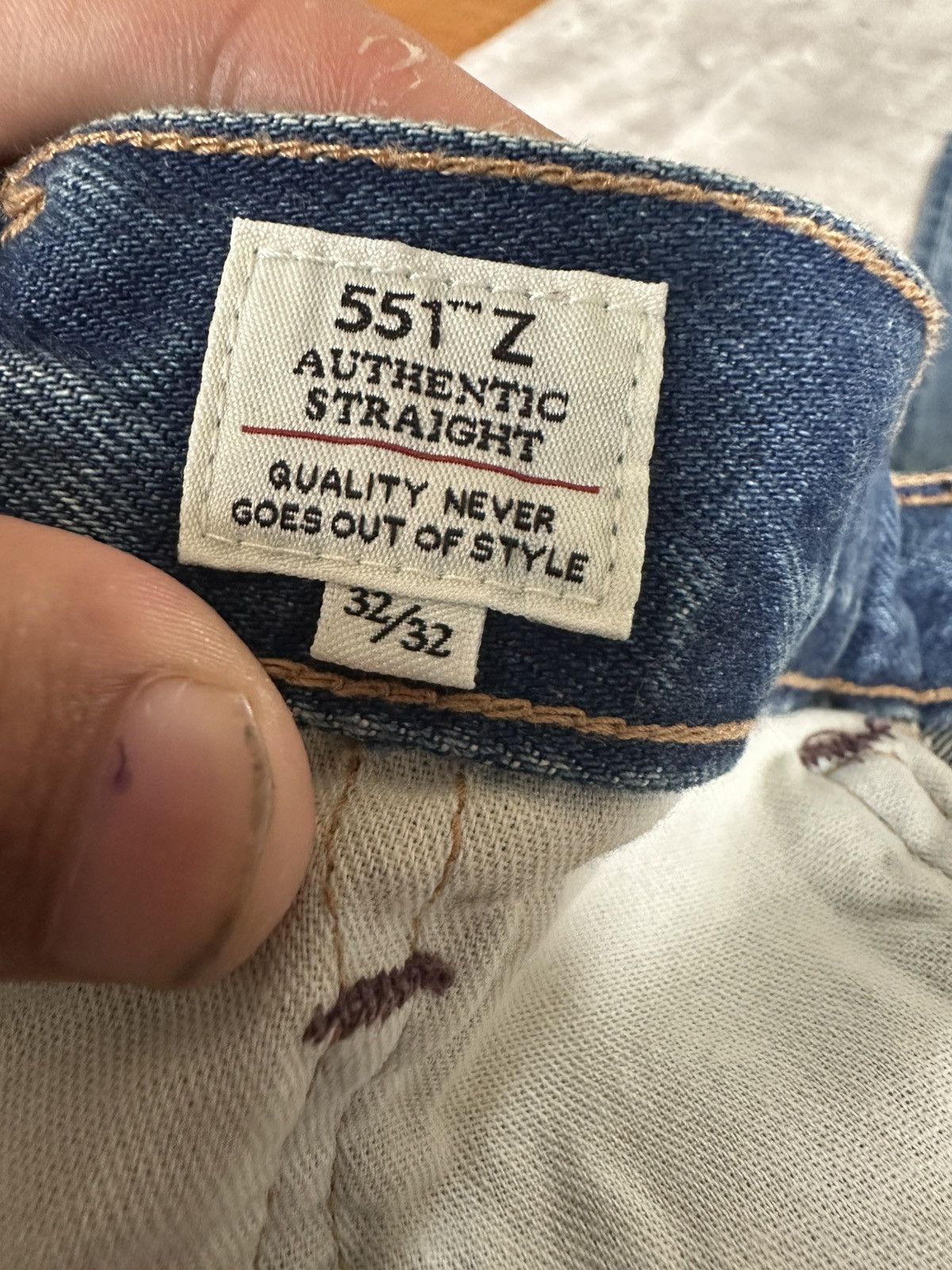 Levi's Made & Crafted Levi’s Made & Crafted 551Z Sample Garment Straight Leg 32/32 Size US 32 / EU 48 - 8 Thumbnail