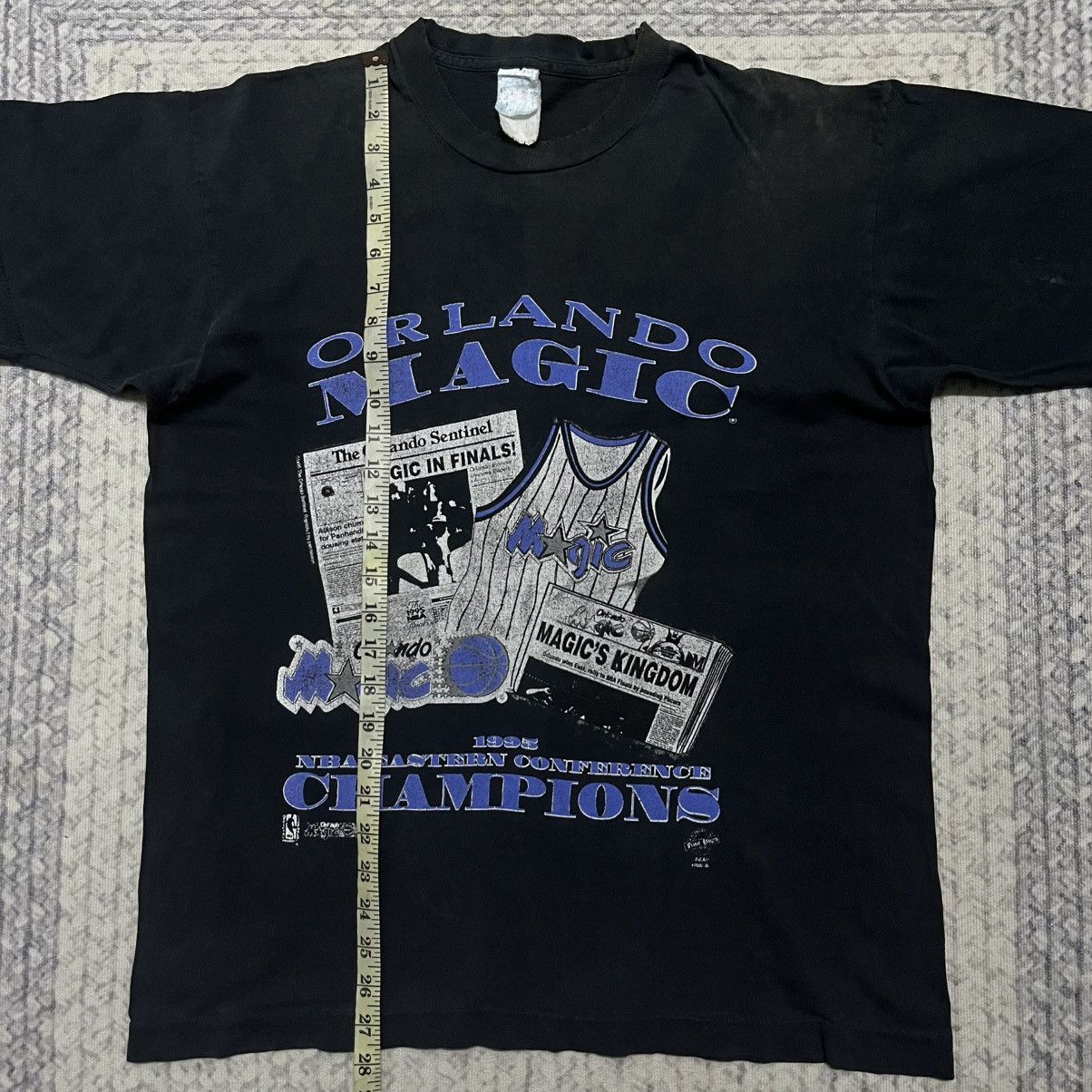 NBA Faded Trashed Vintage NBA Orlando Magic tees Size US L / EU 52-54 / 3 - 18 Thumbnail